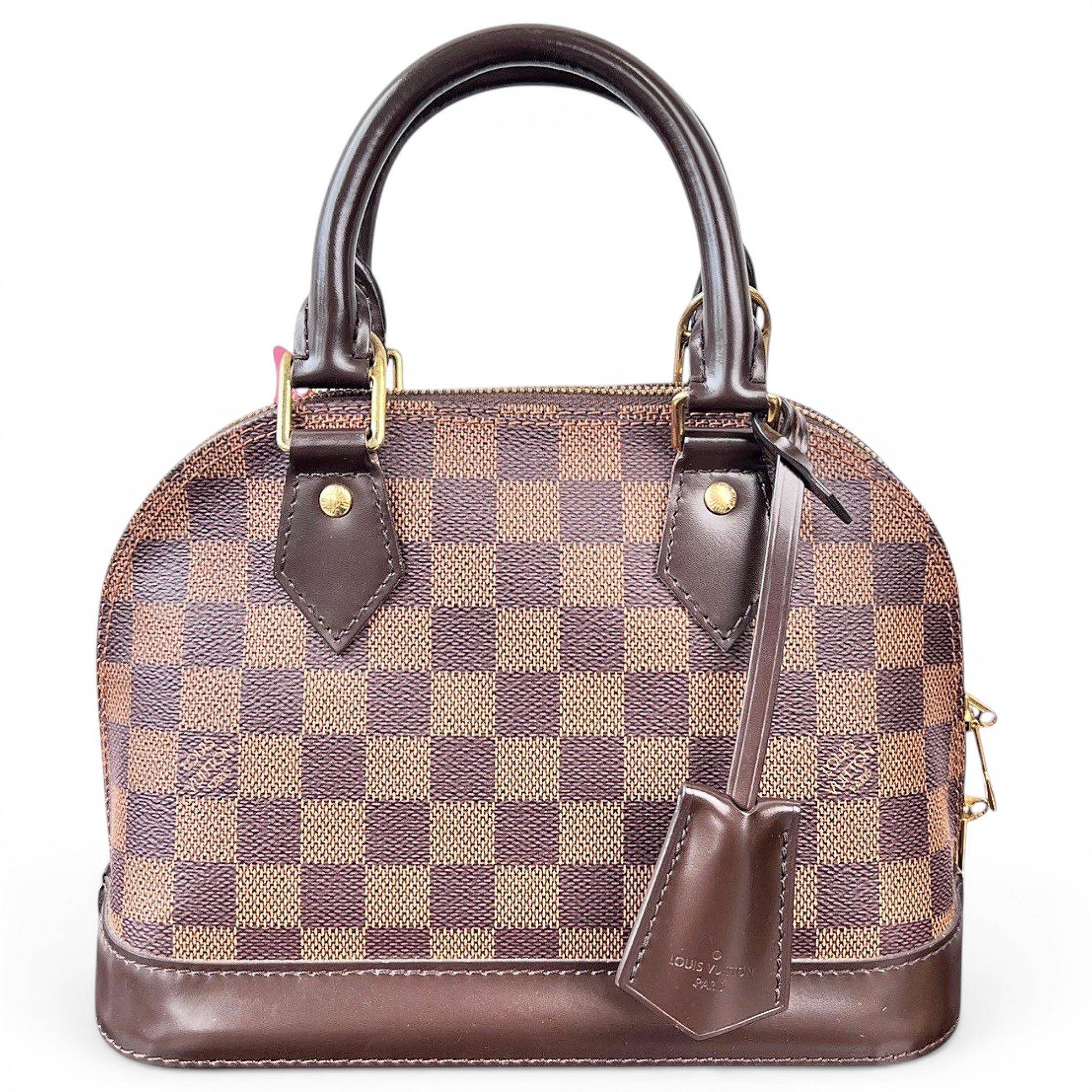 Alma leather handbag
