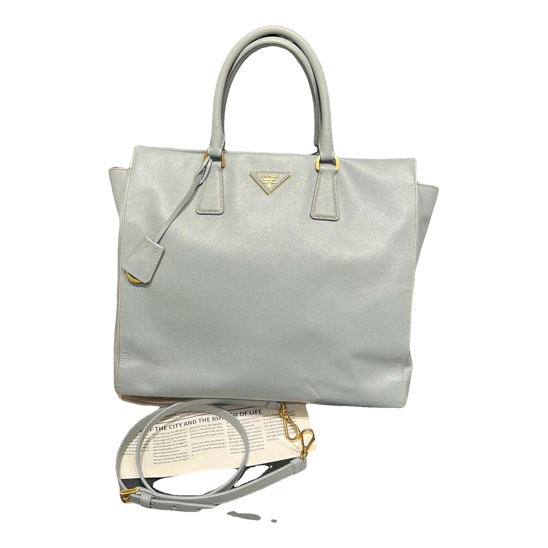 Leather handbag