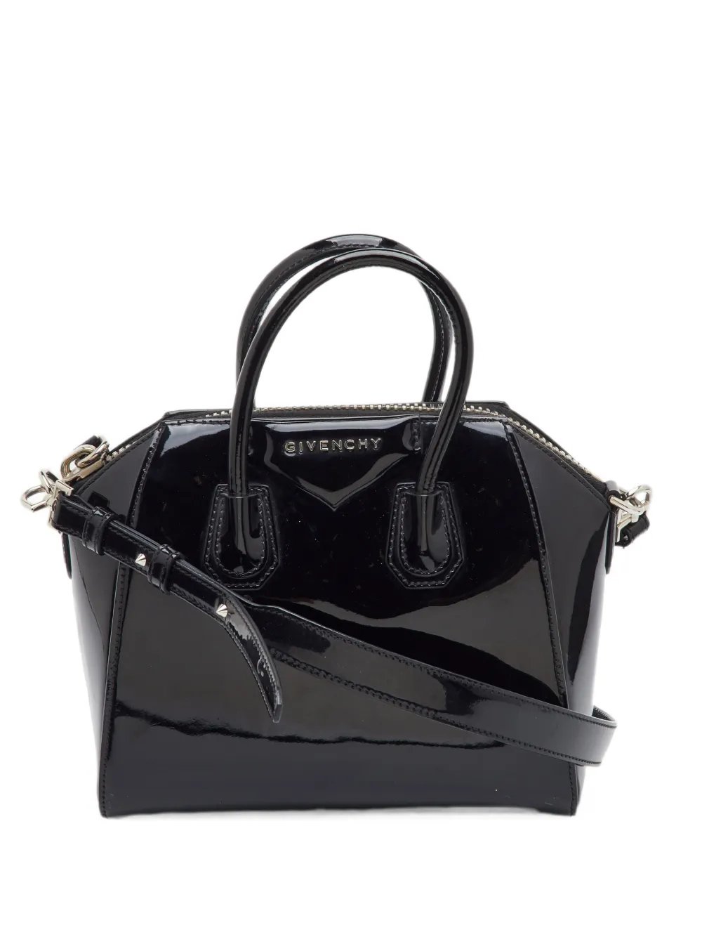 Antigona leather satchel bag