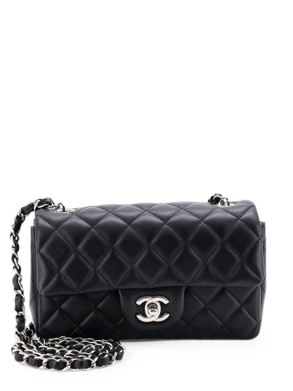 Classic Single Flap Bag Quilted Lambskin Mini crossbody bag
