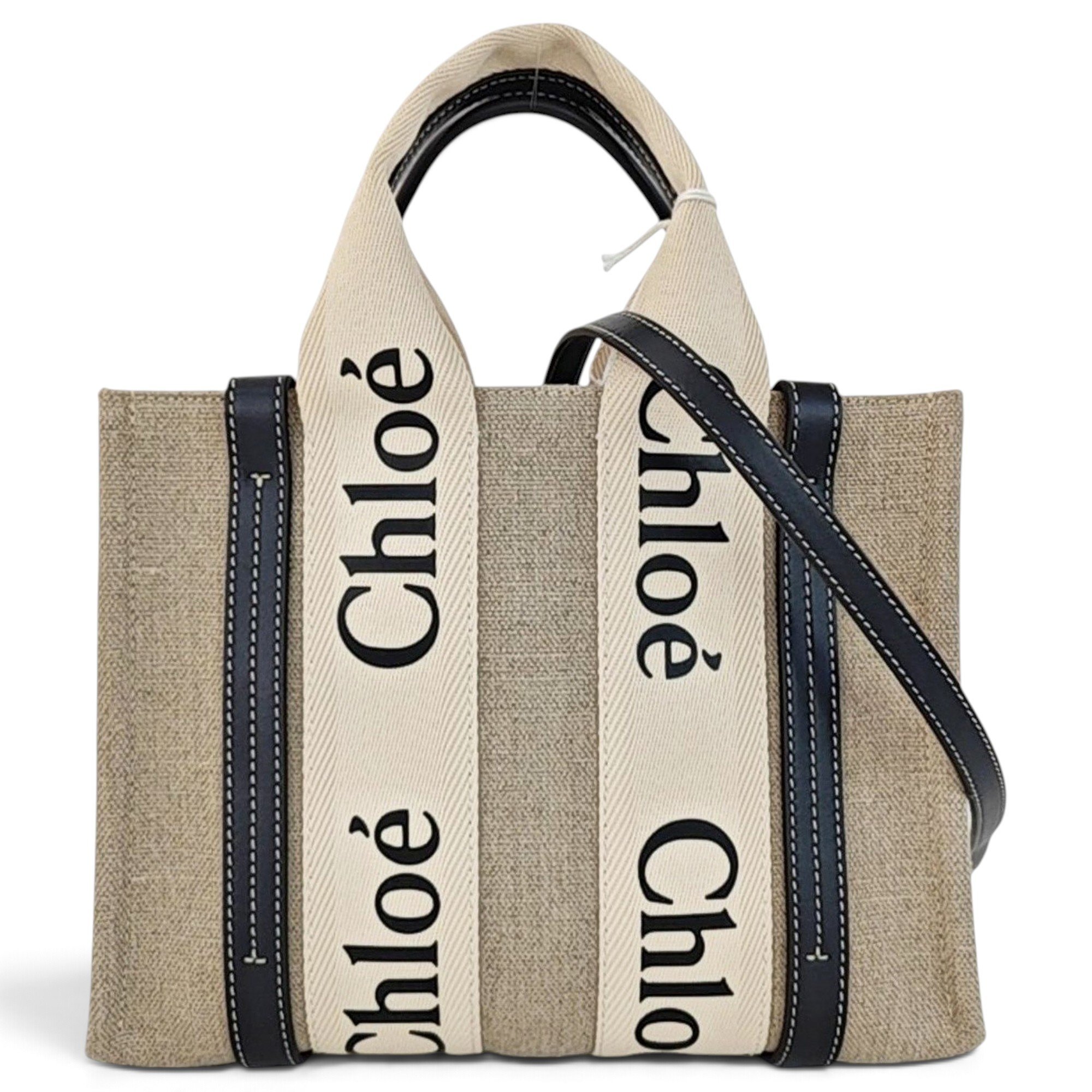 Chloe Woody cloth handbag
