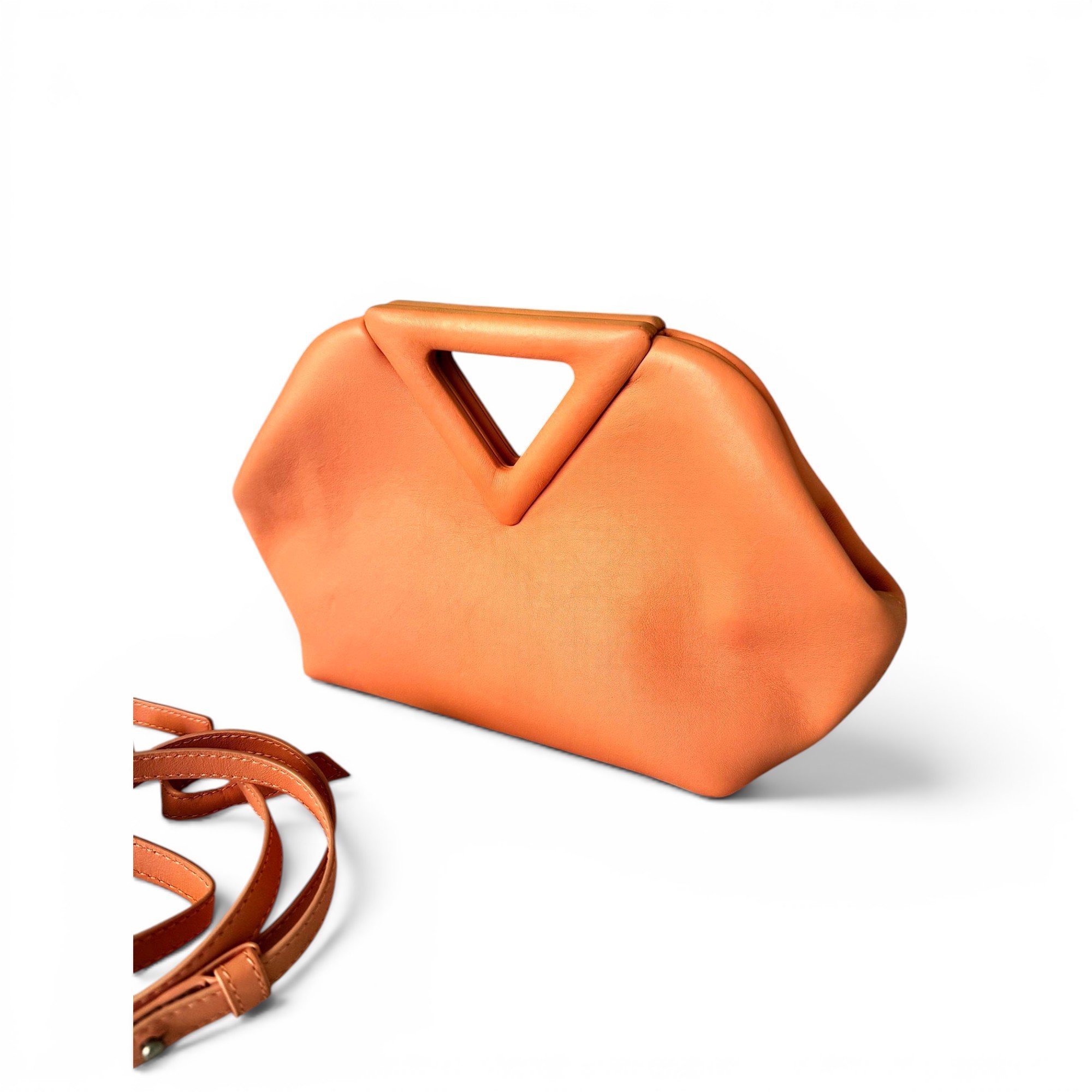 Bottega Veneta Point leather handbag