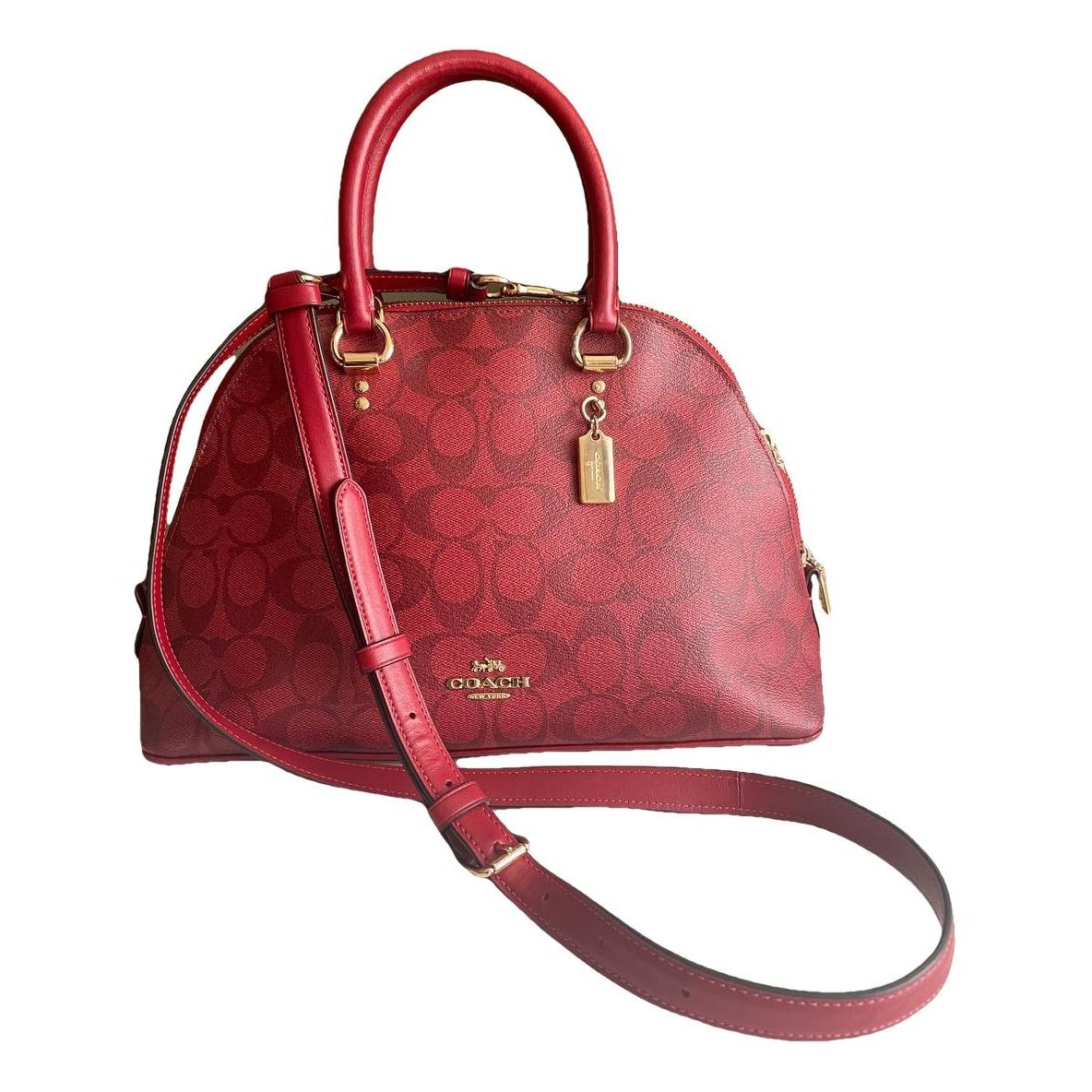 Cartable mini sierra leather handbag