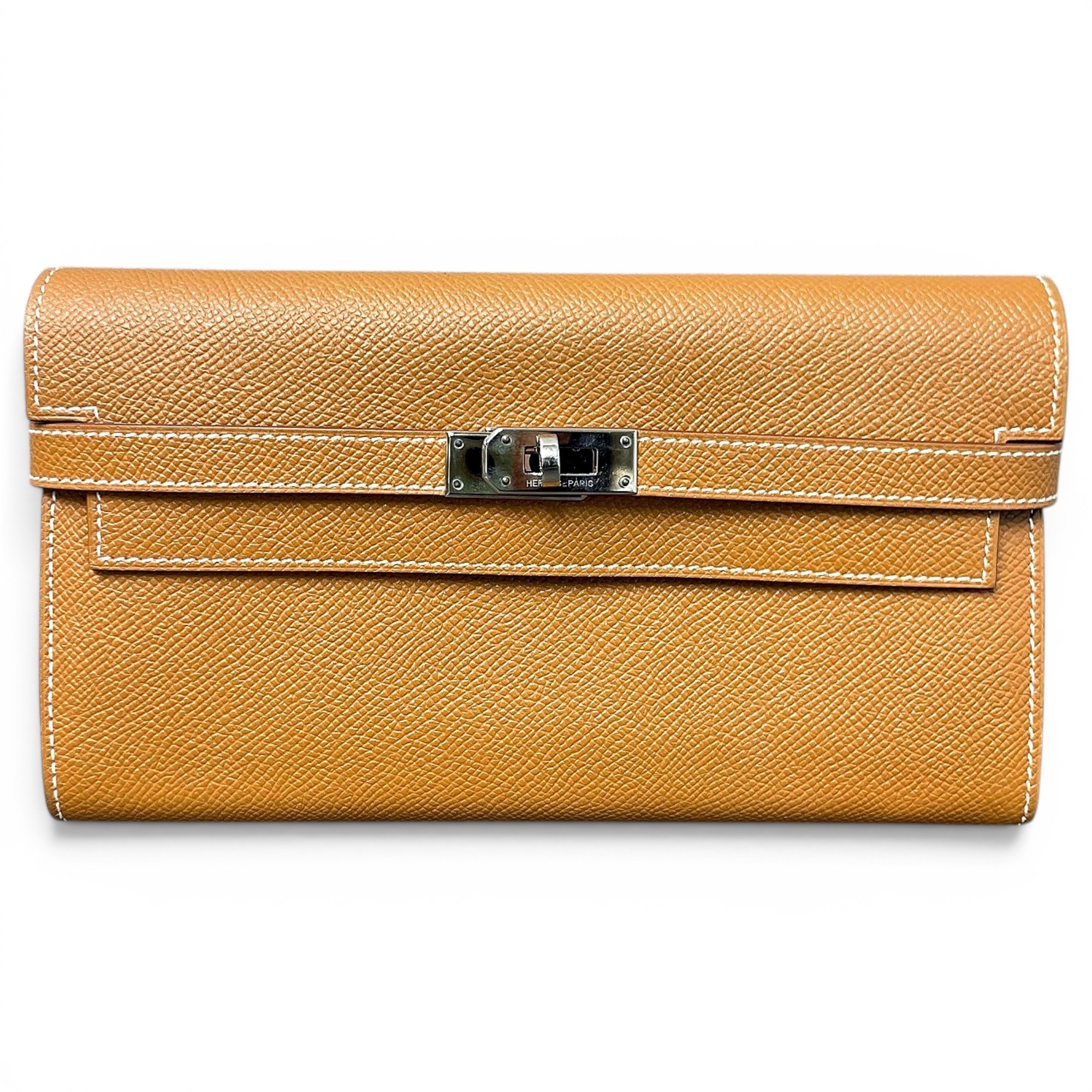 Kelly to go leather clutch bag