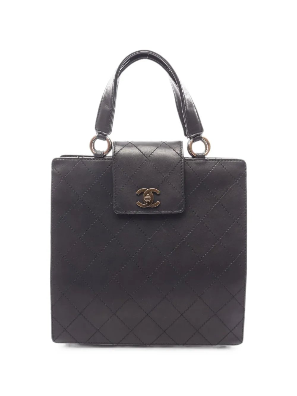 1996-1997 quilted turn-lock handbag