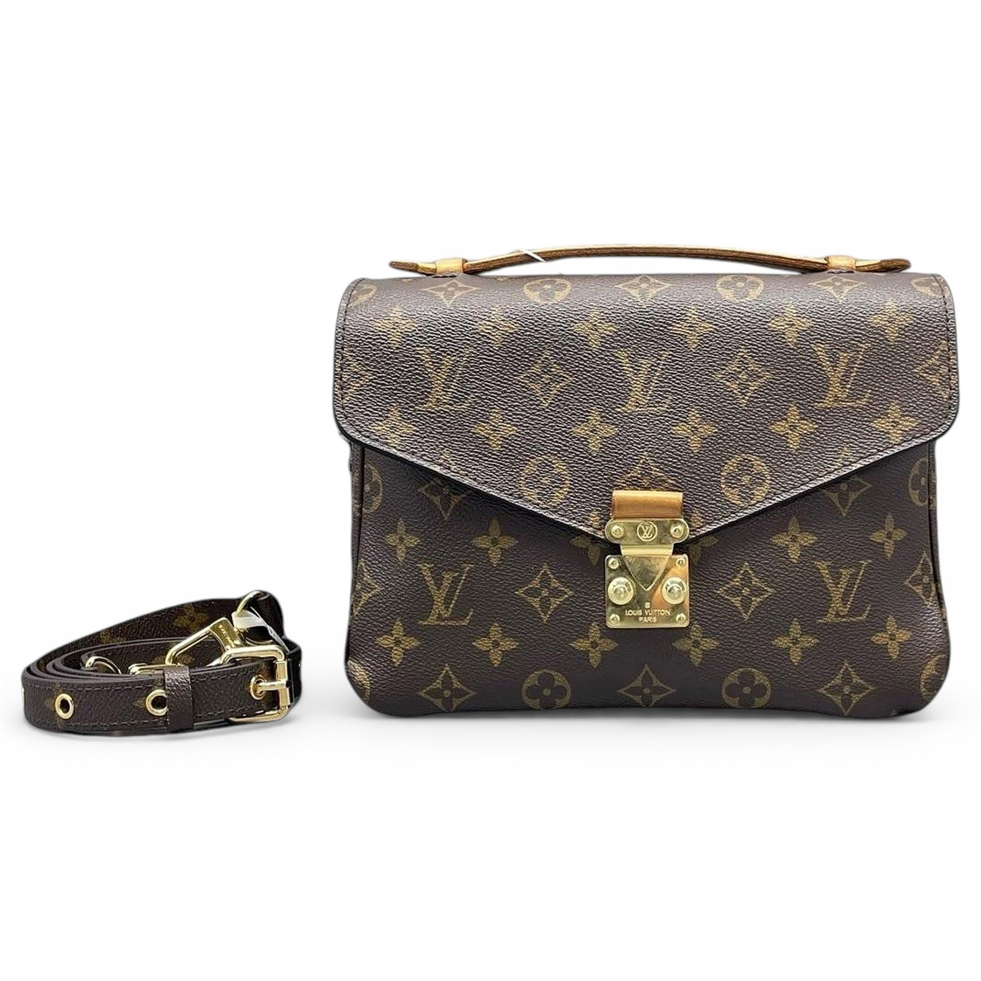 Metis leather handbag