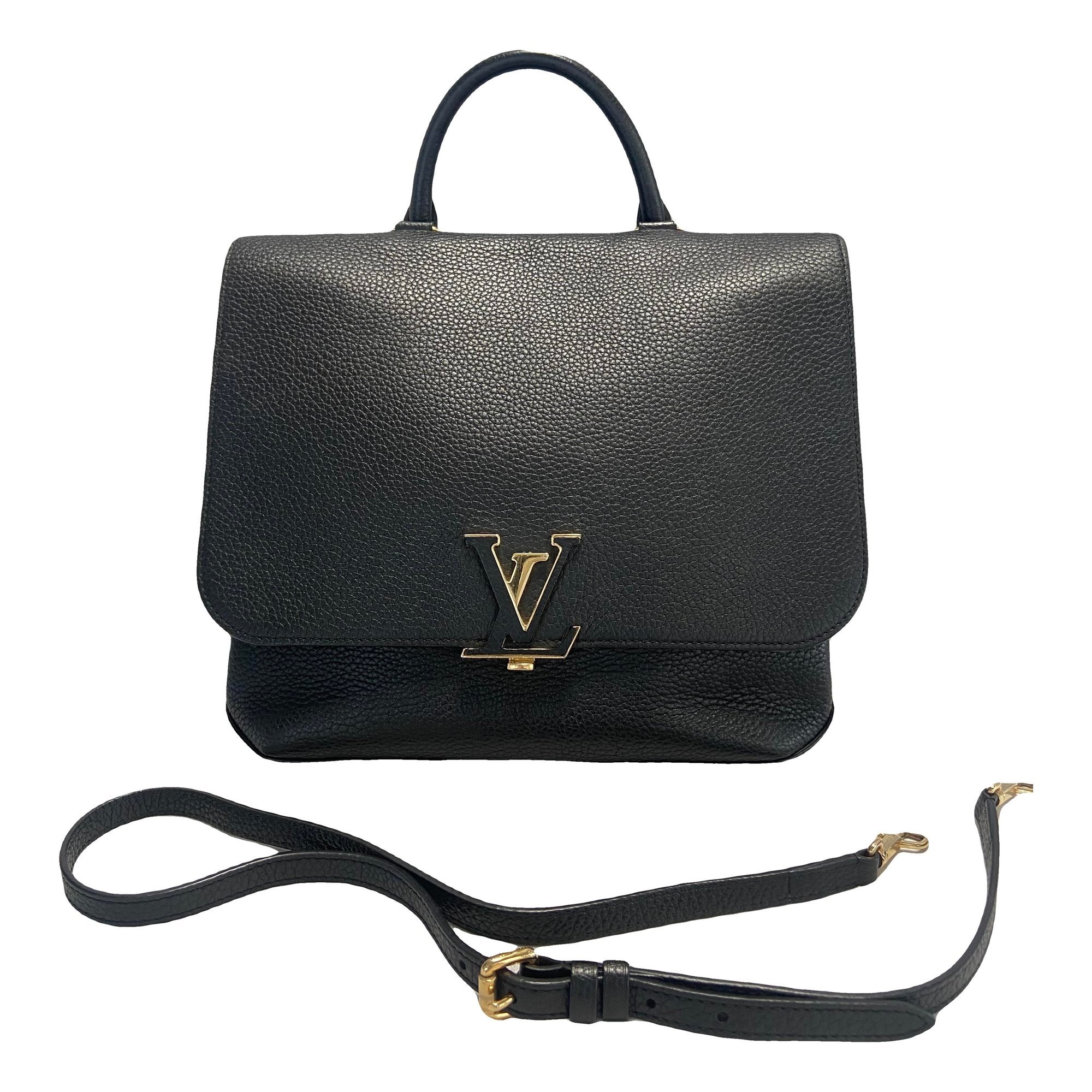 Lockme leather handbag