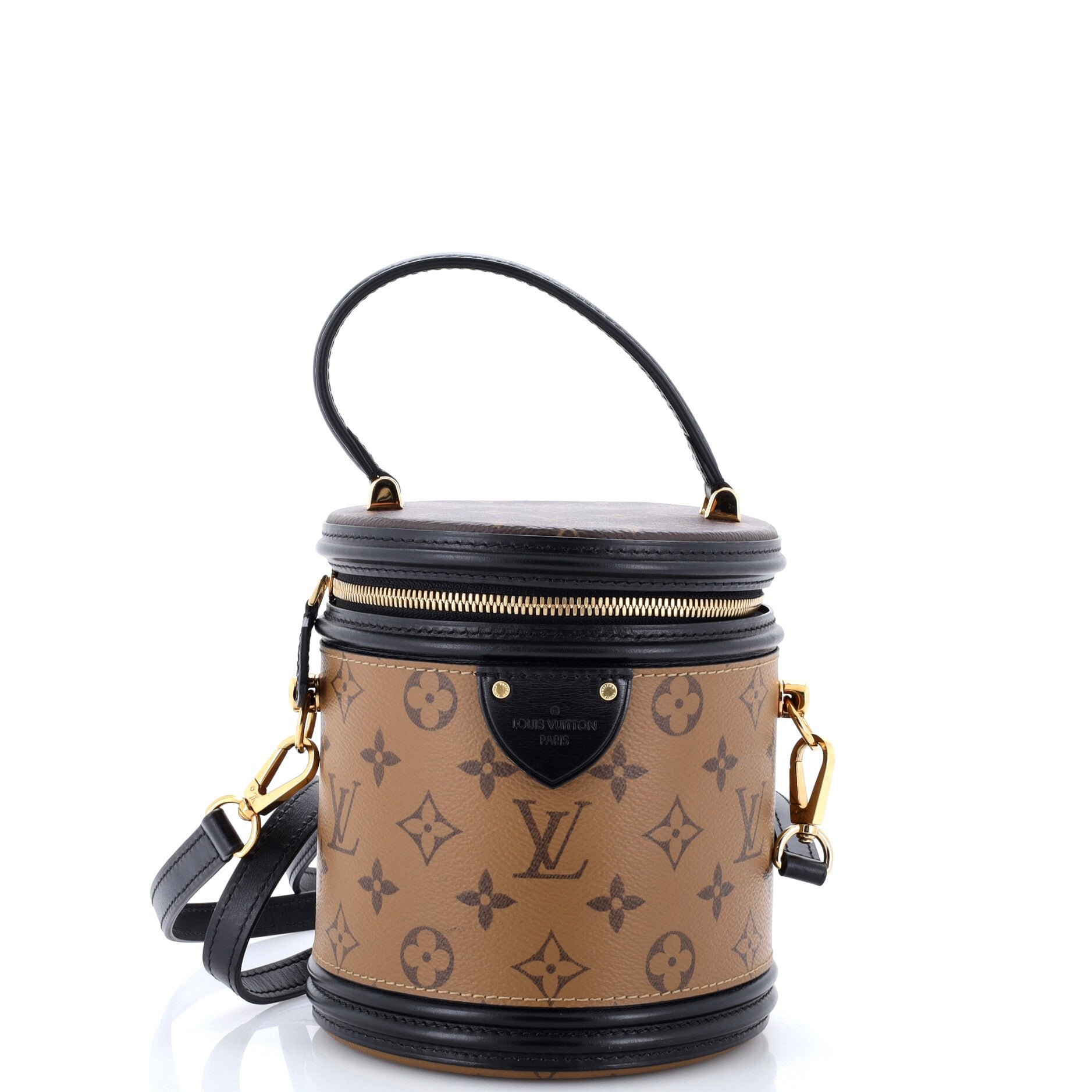 Cannes Handbag Reverse Monogram Canvas