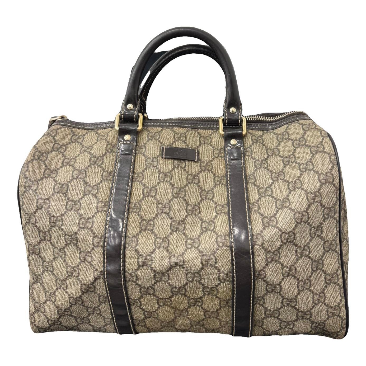 Boston leather handbag