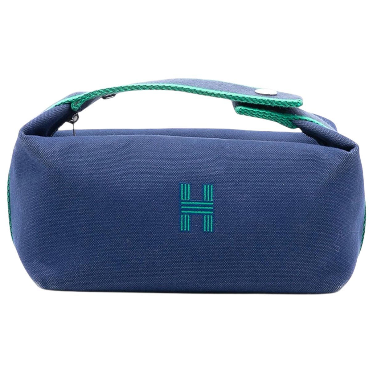Hermes H cloth handbag