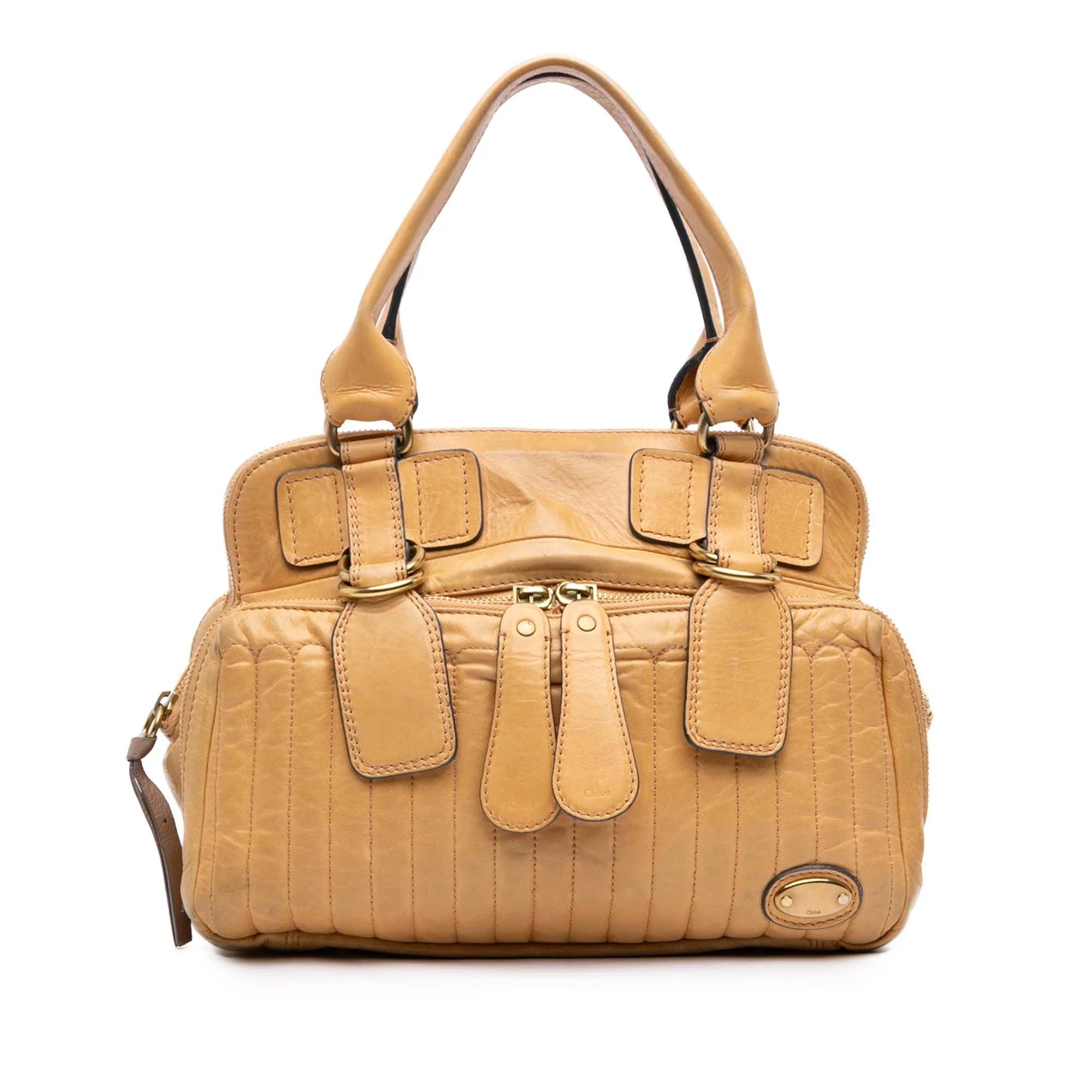 Chloe Bay pony-style calfskin handbag
