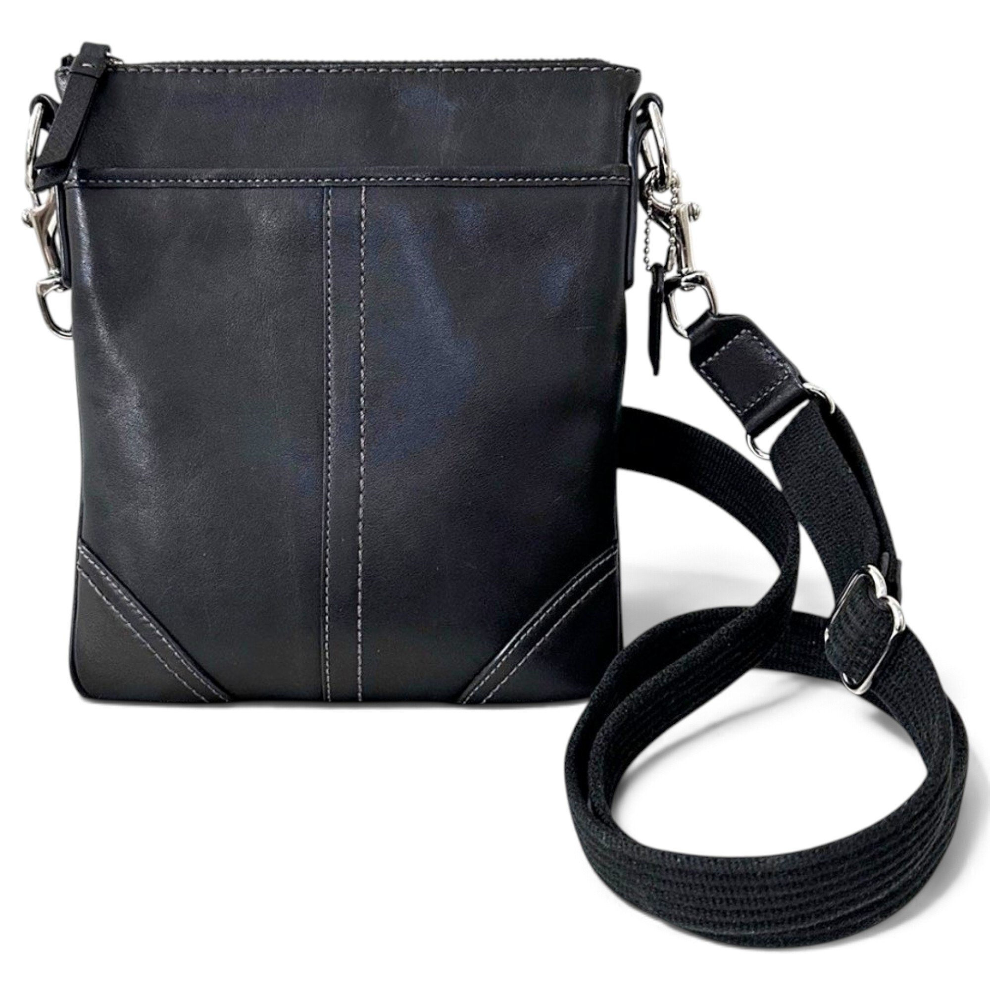 Leather crossbody bag