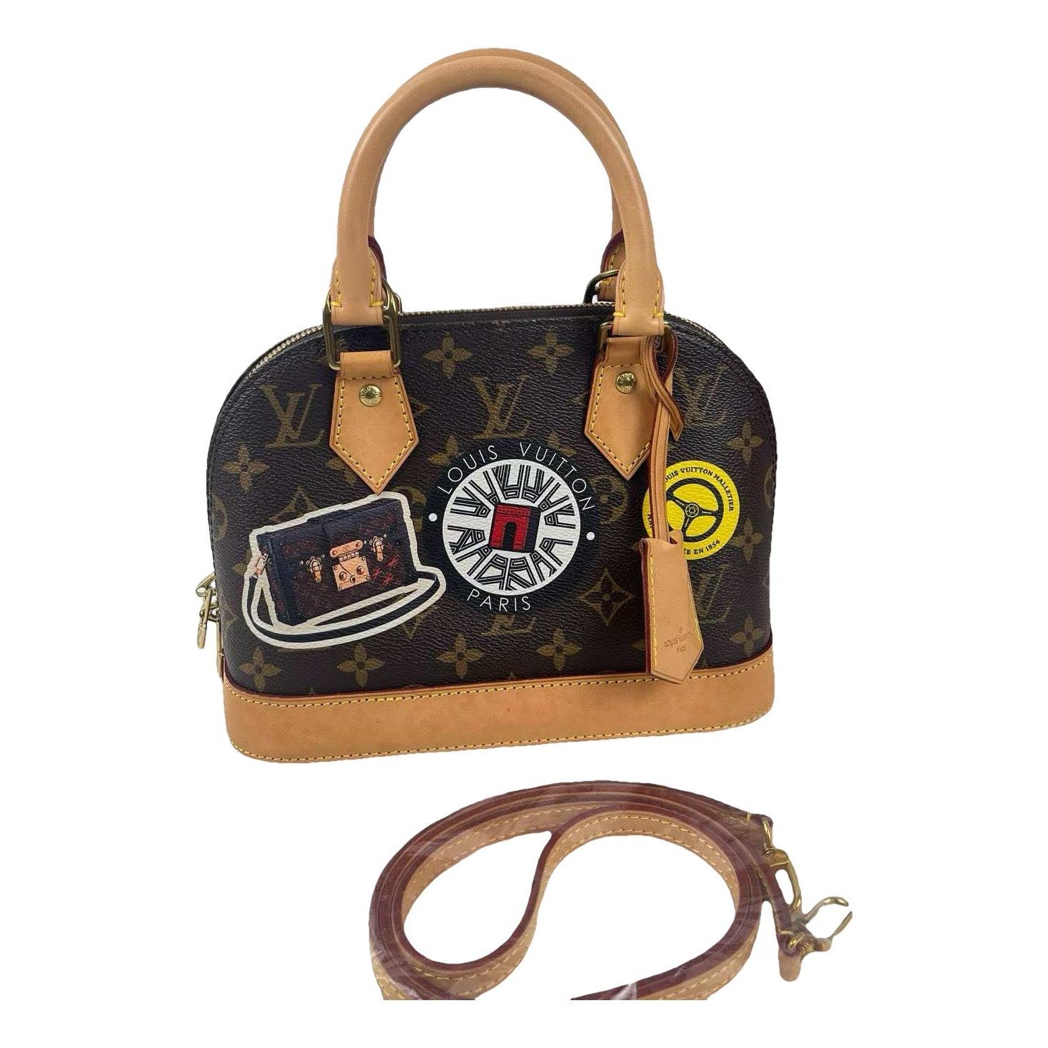 Alma BB leather handbag