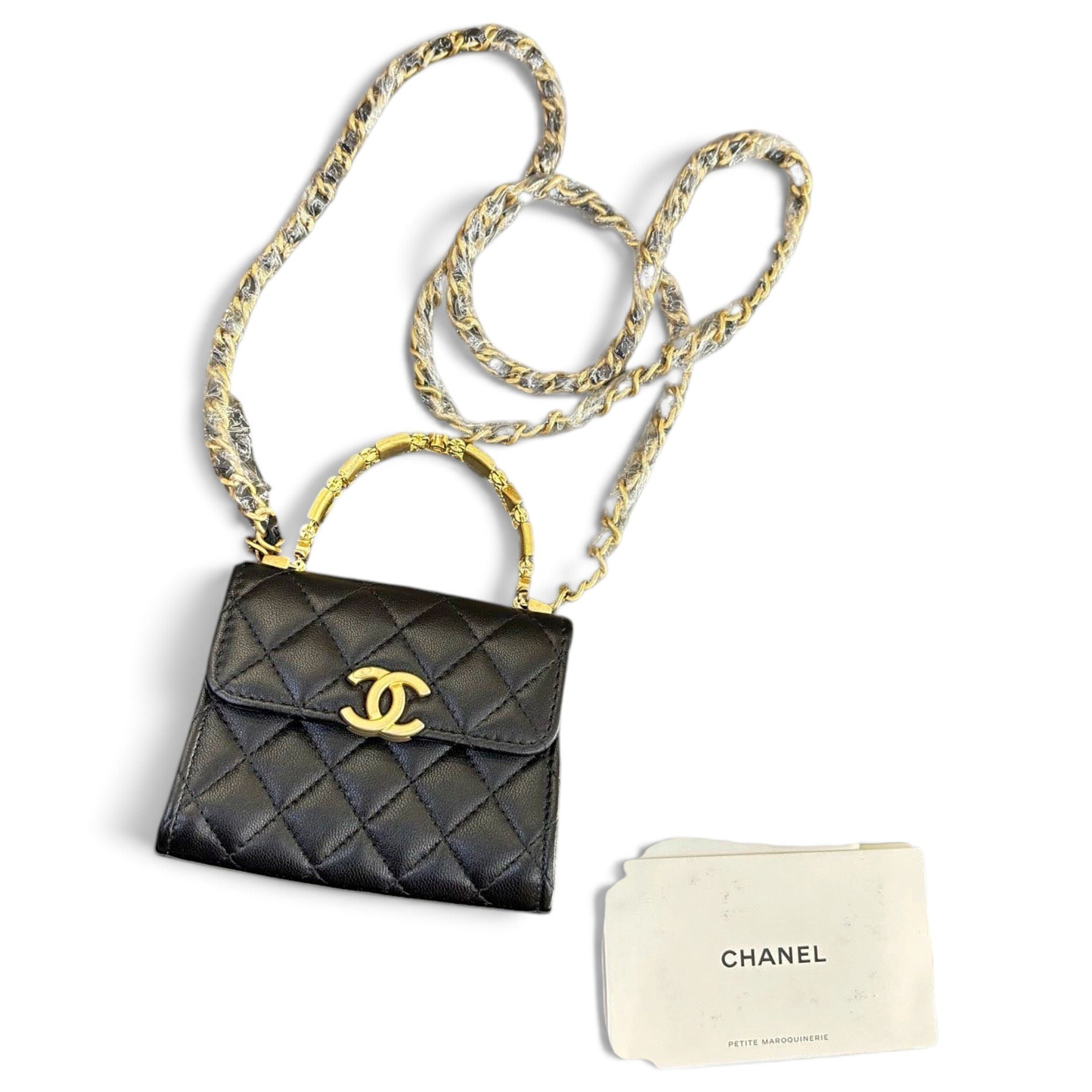 Leather mini bag
