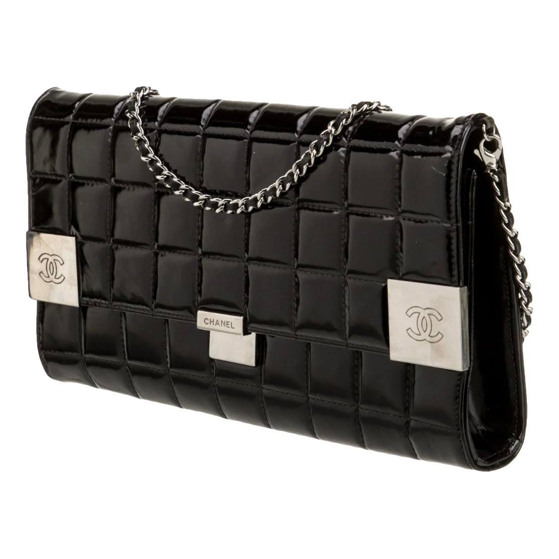 East West Chocolate Bar leather handbag