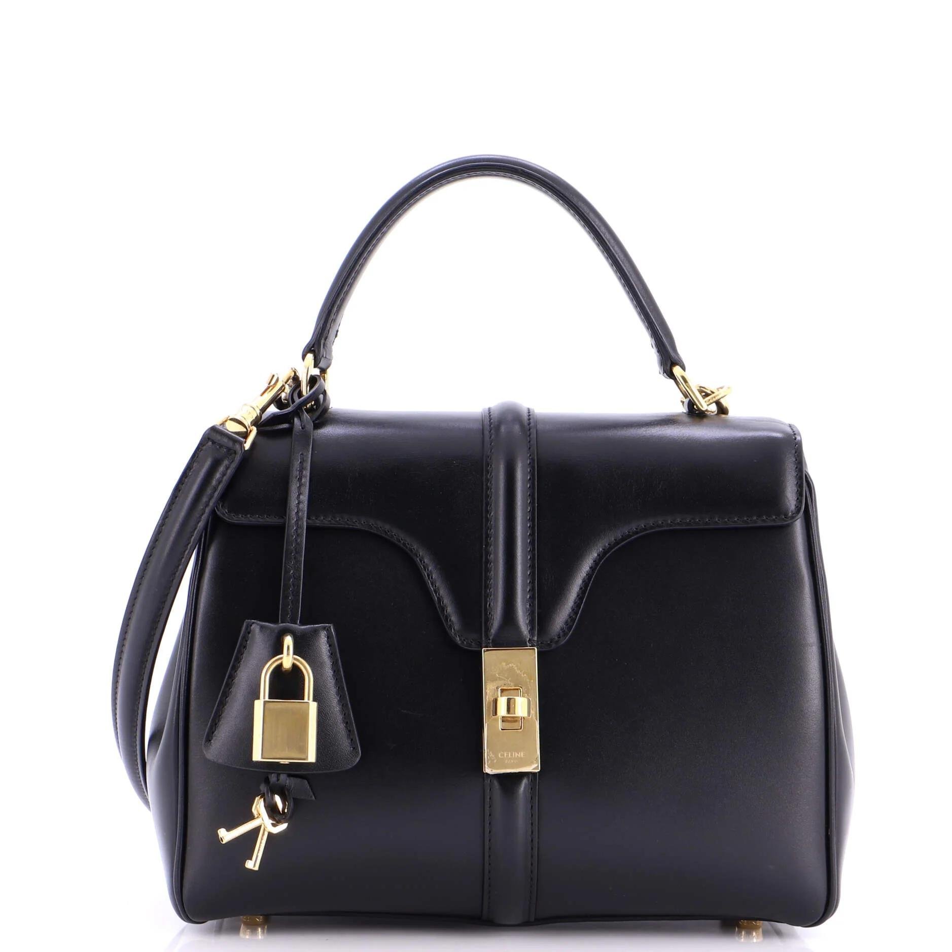 Leather handbag