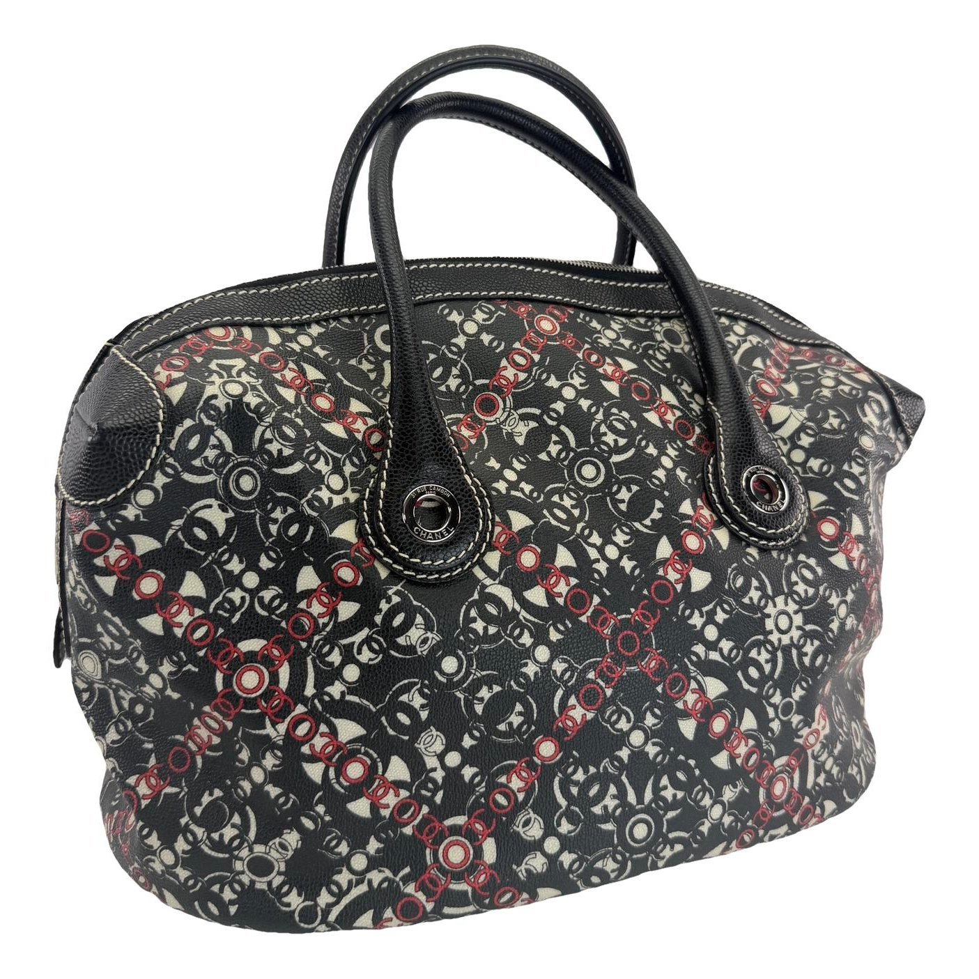 Leather tote