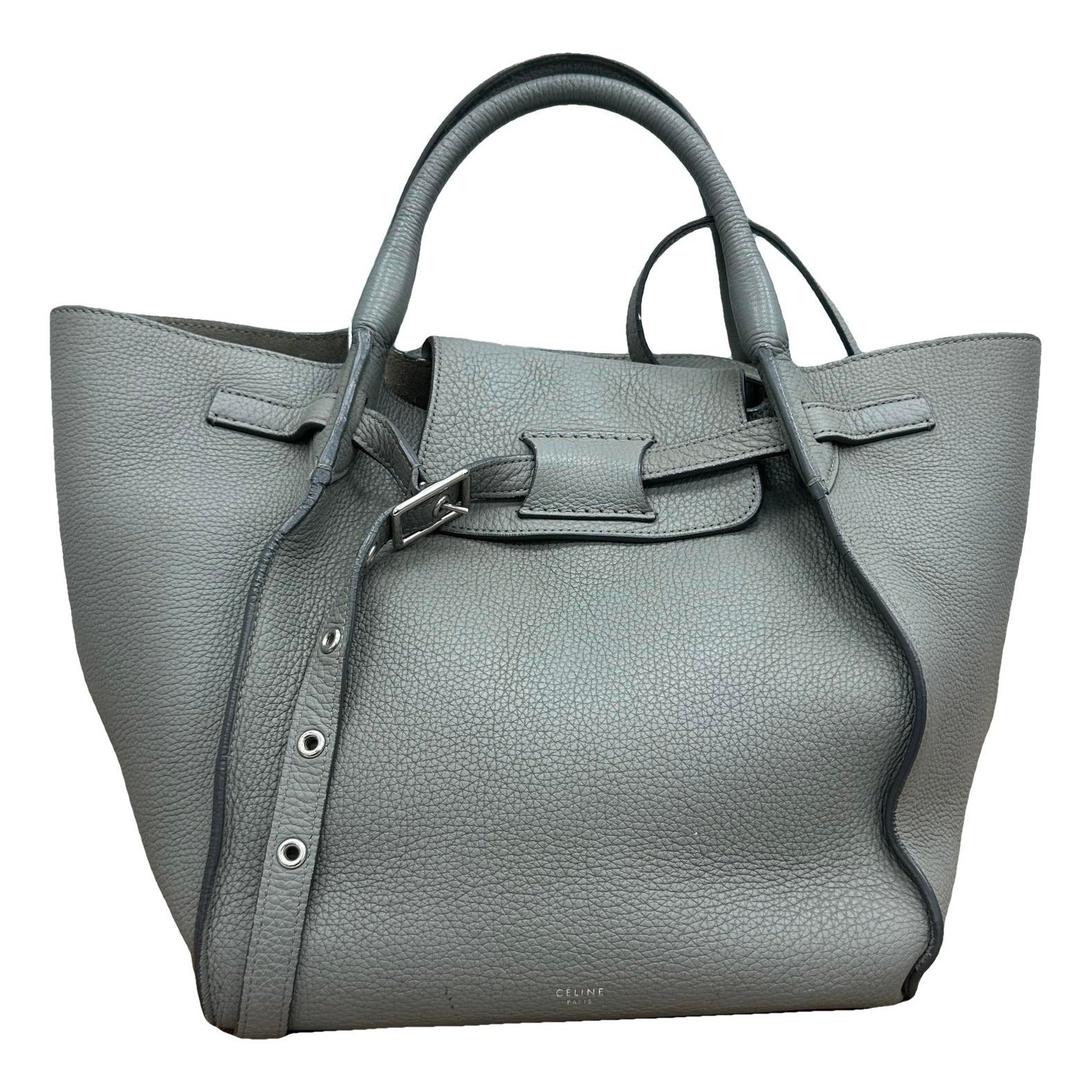 Big Bag leather handbag
