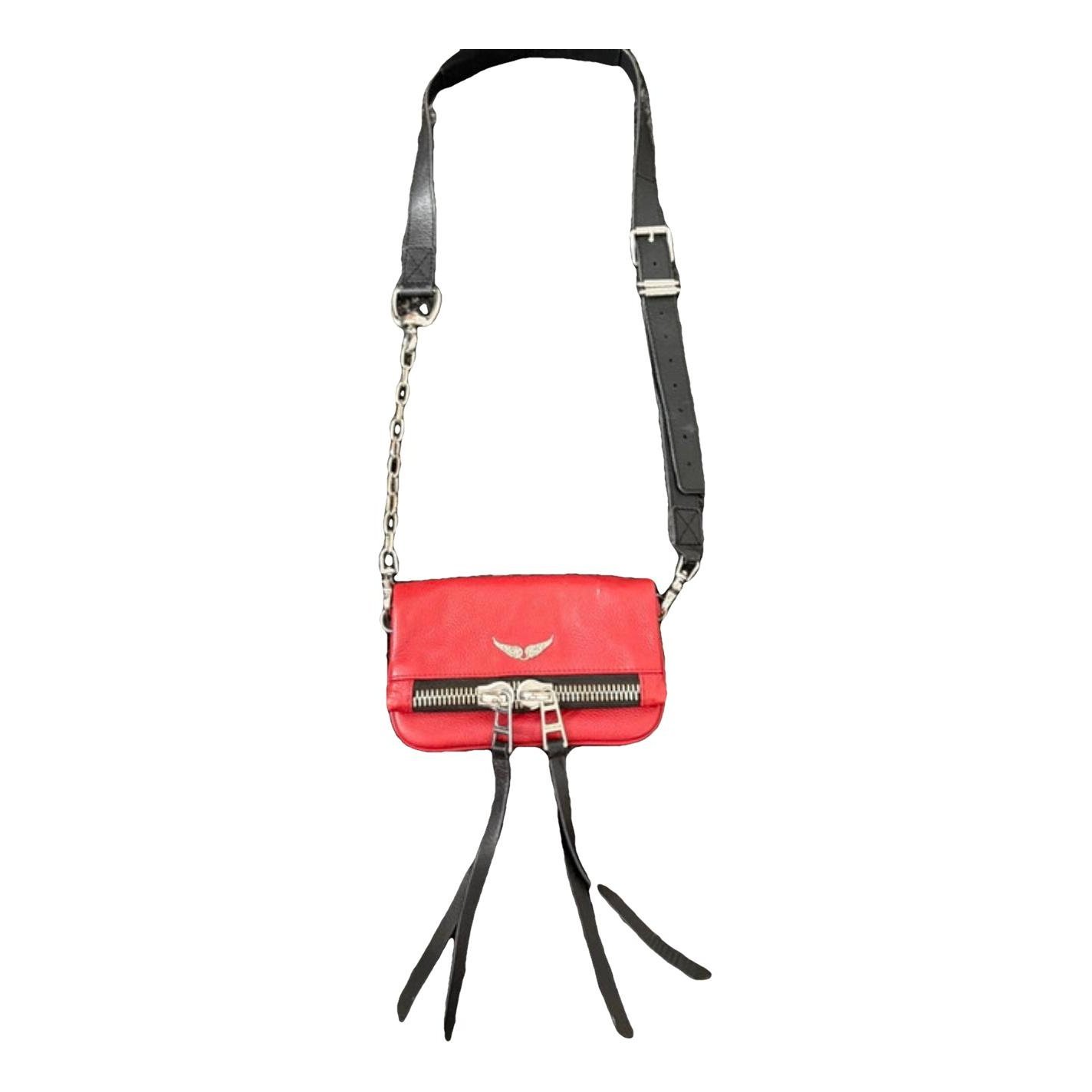 Rock patent leather crossbody bag
