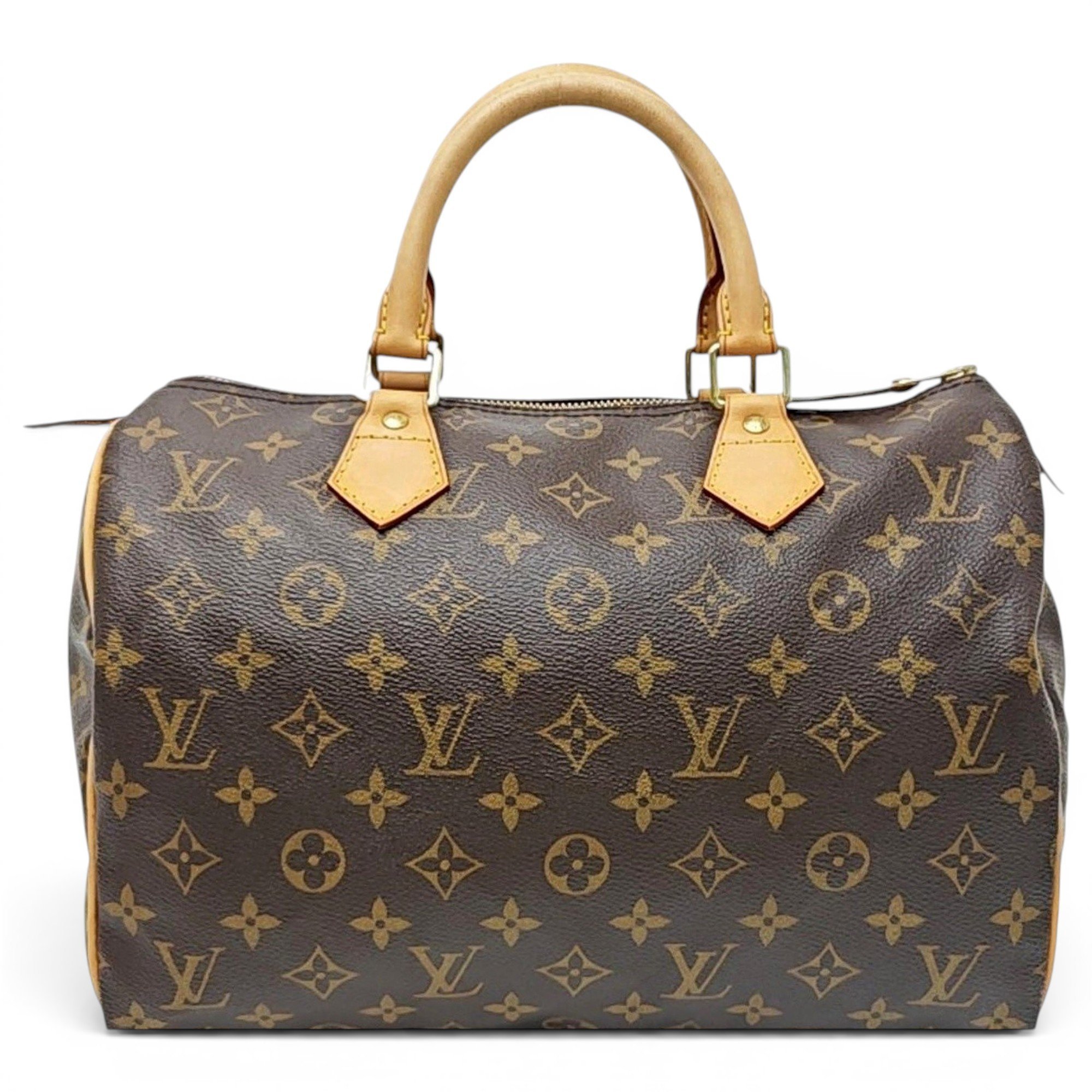 Nano Speedy / Mini HL leather handbag