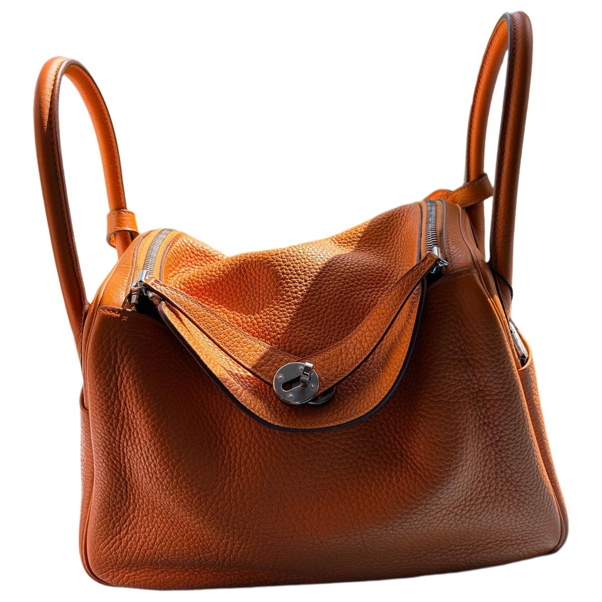 Lindy leather handbag