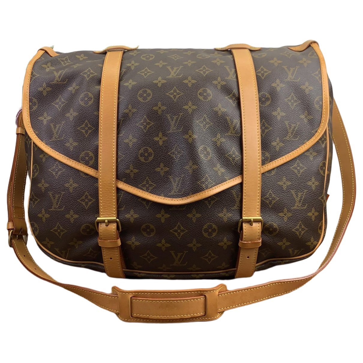 Saumur leather crossbody bag