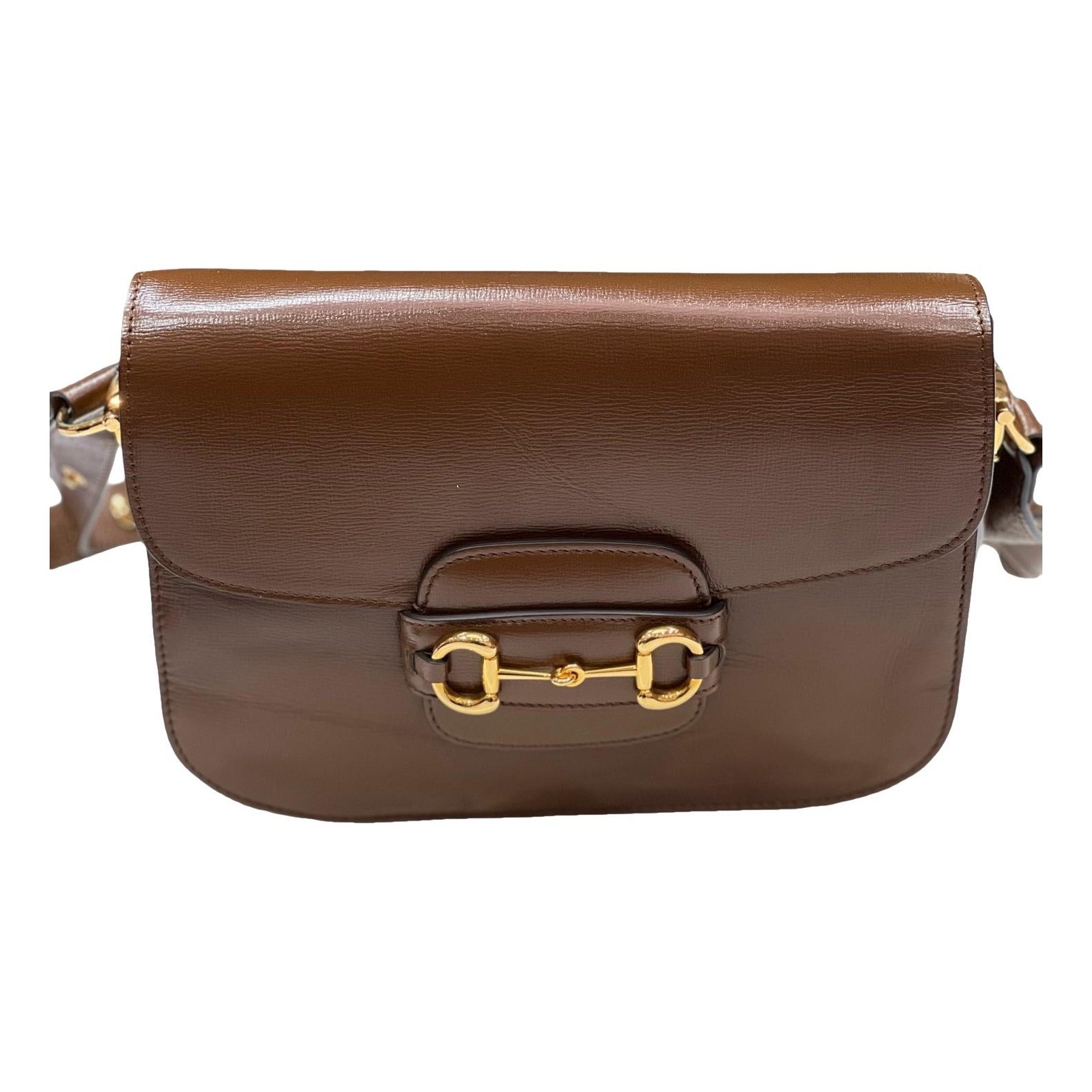 Horsebit 1955 leather crossbody bag