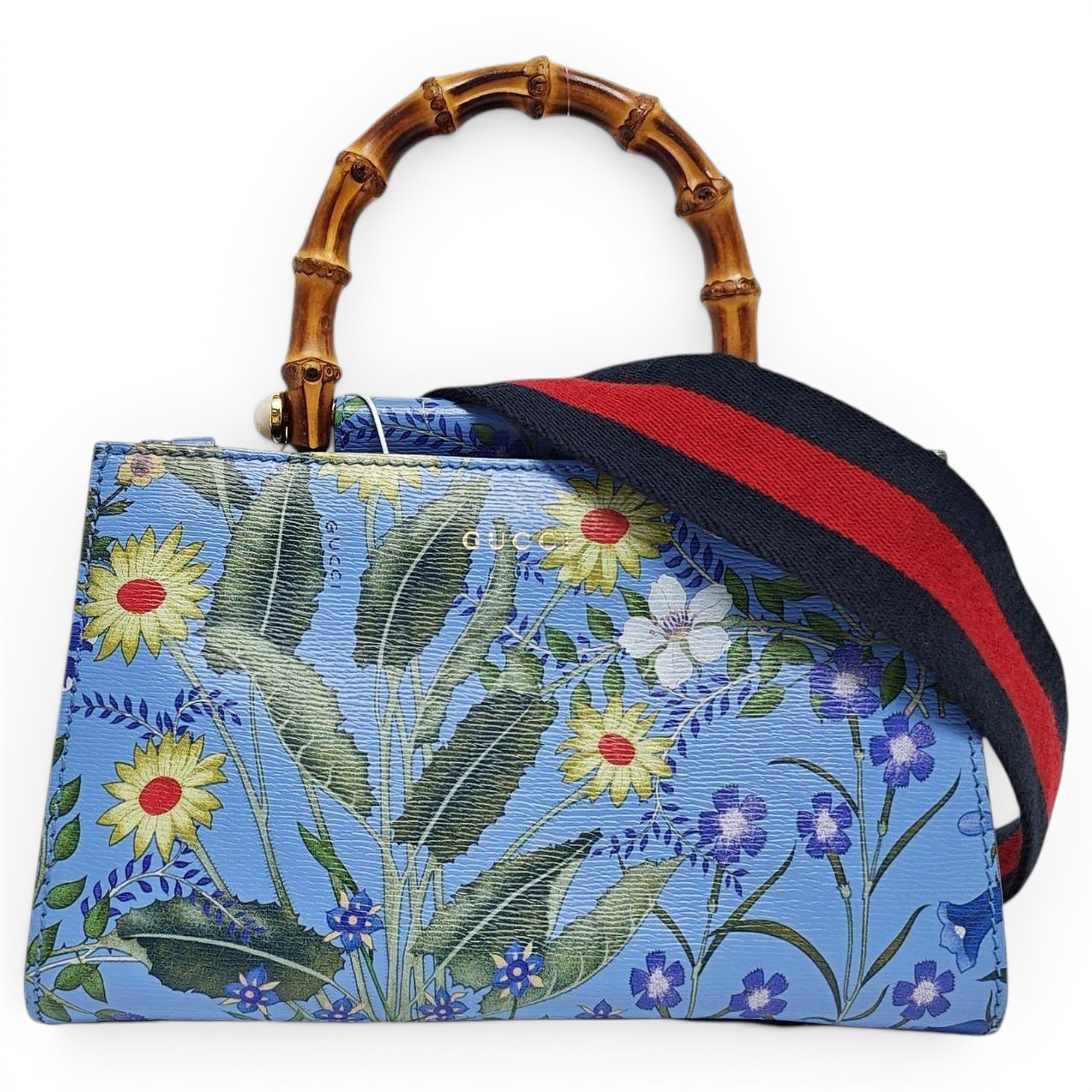 Nymphaea leather handbag