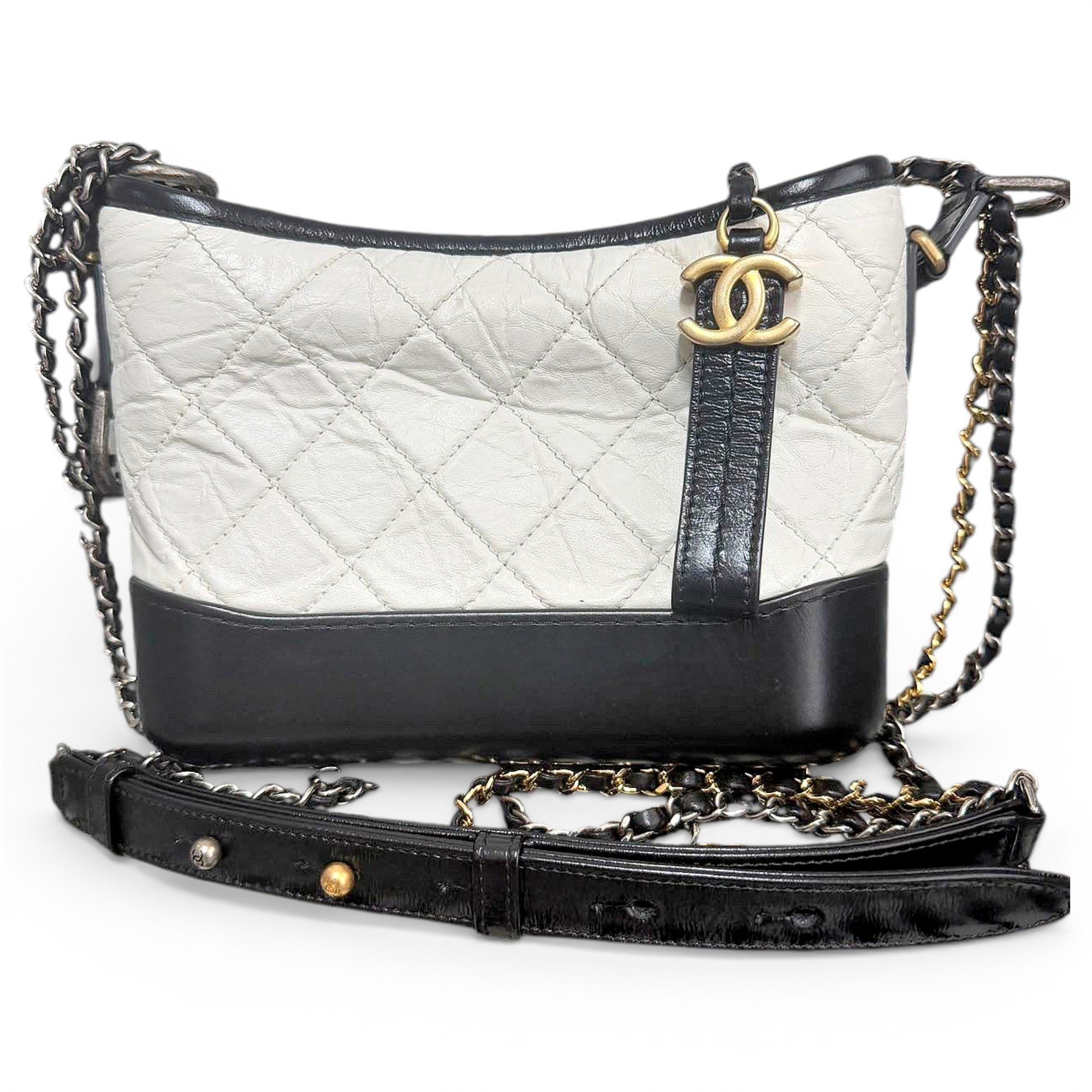 Gabrielle pony-style calfskin crossbody bag