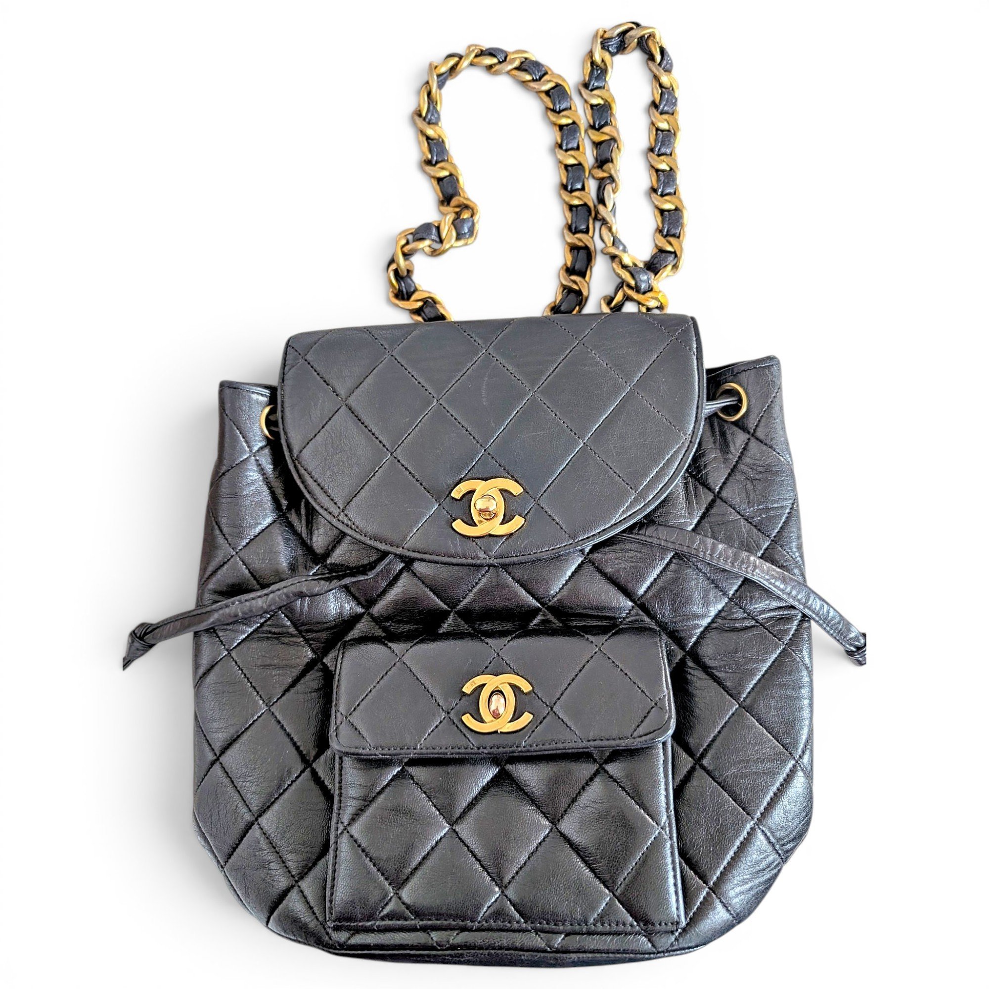 Duma leather backpack