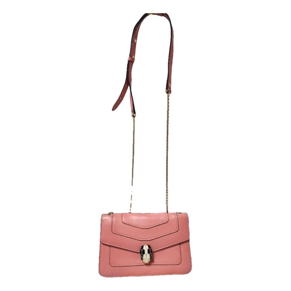 Serpenti leather crossbody bag