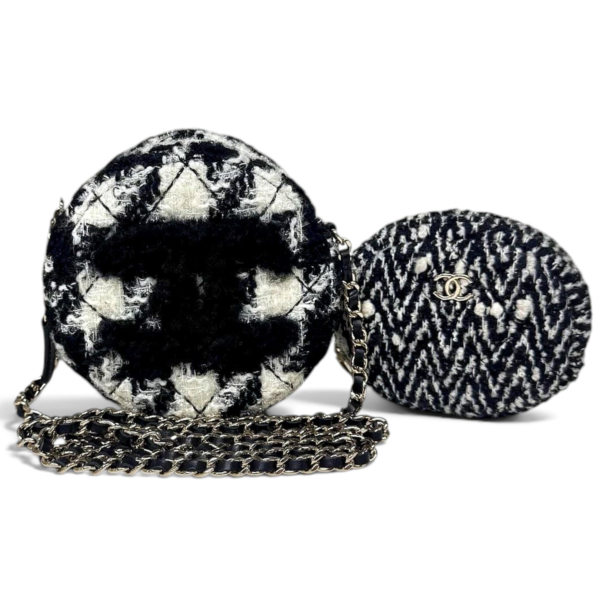 Tweed mini bag