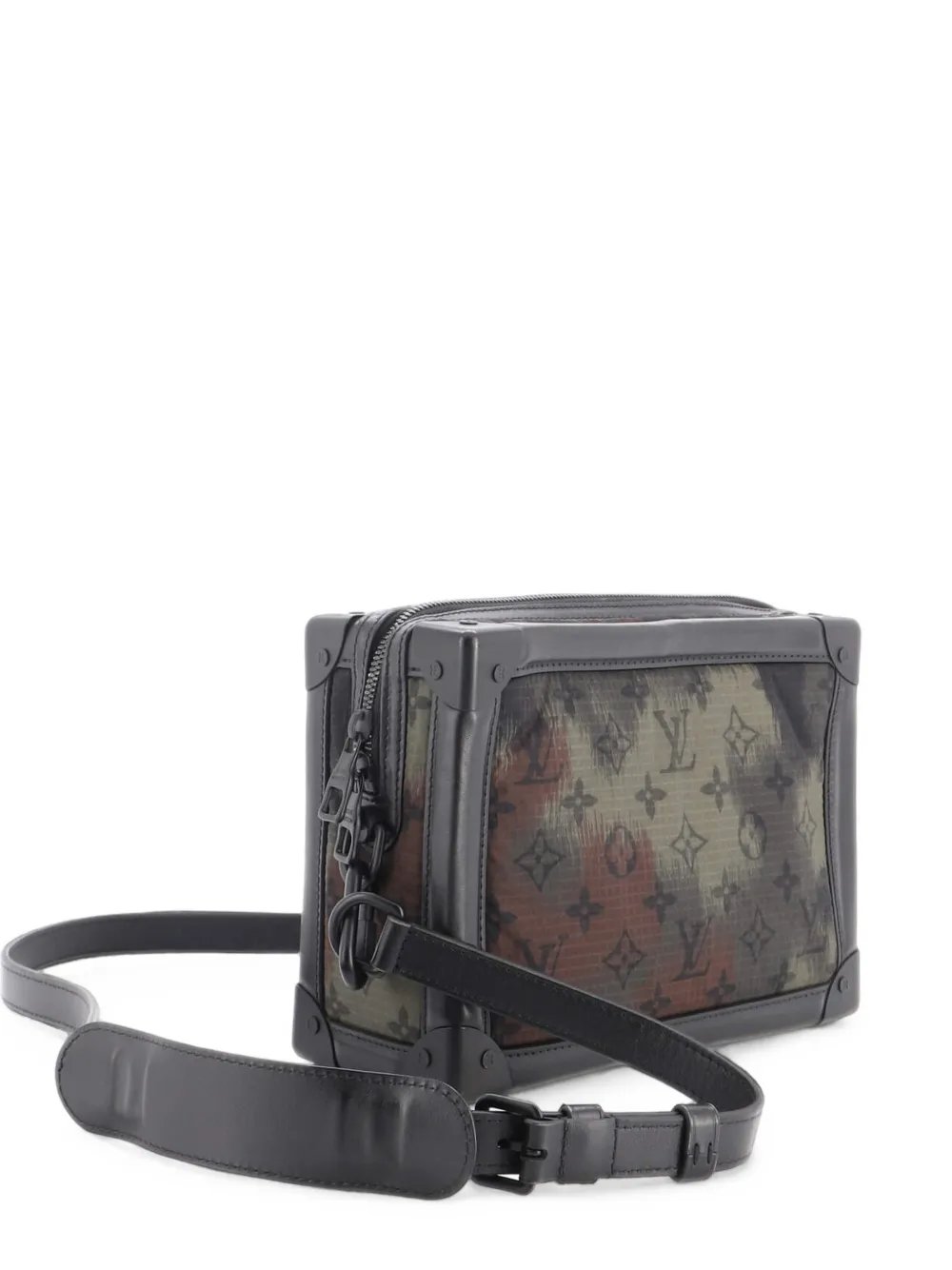 Soft Trunk Bag Limited Edition Camouflage Monogram Nylon crossbody bag