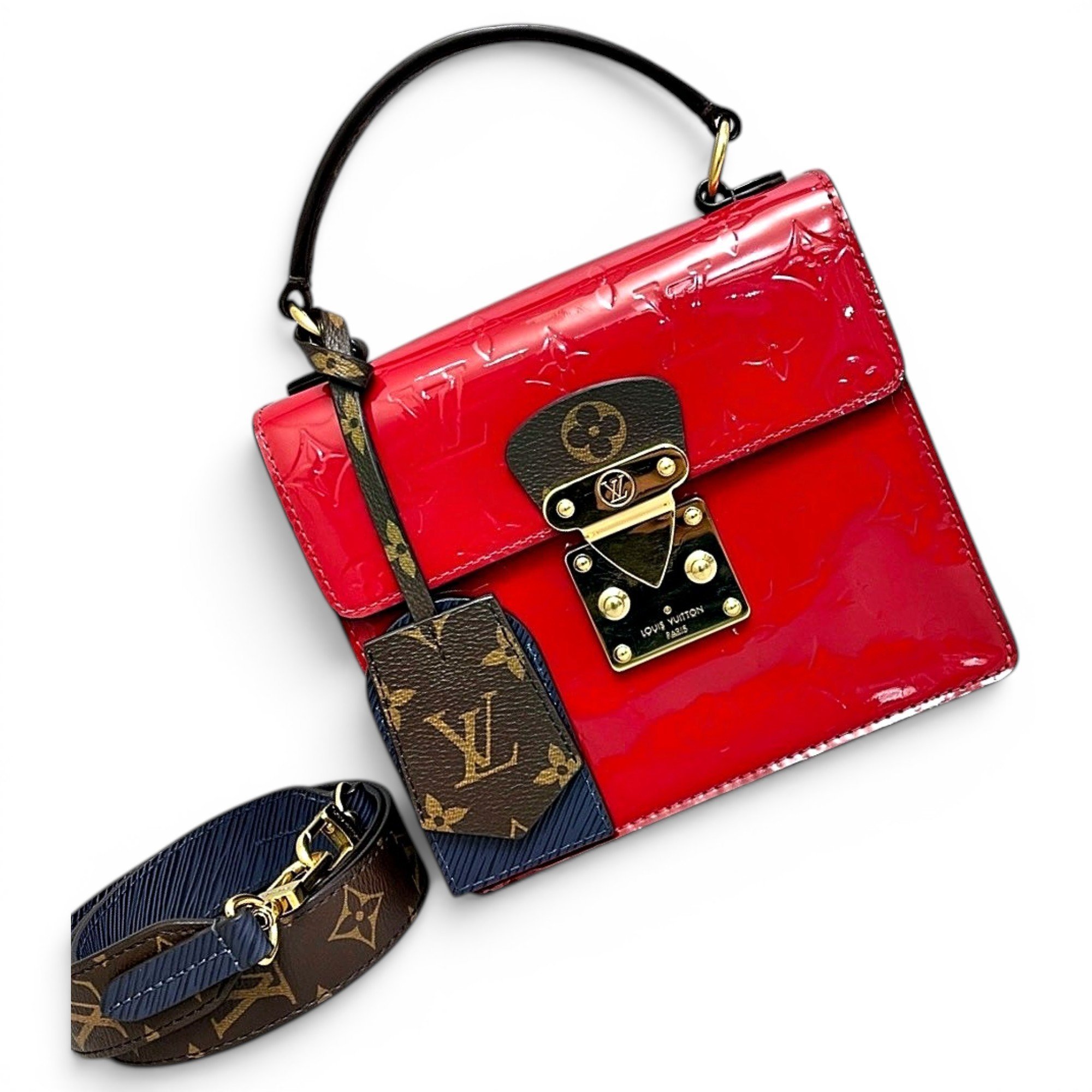 Spring street leather handbag