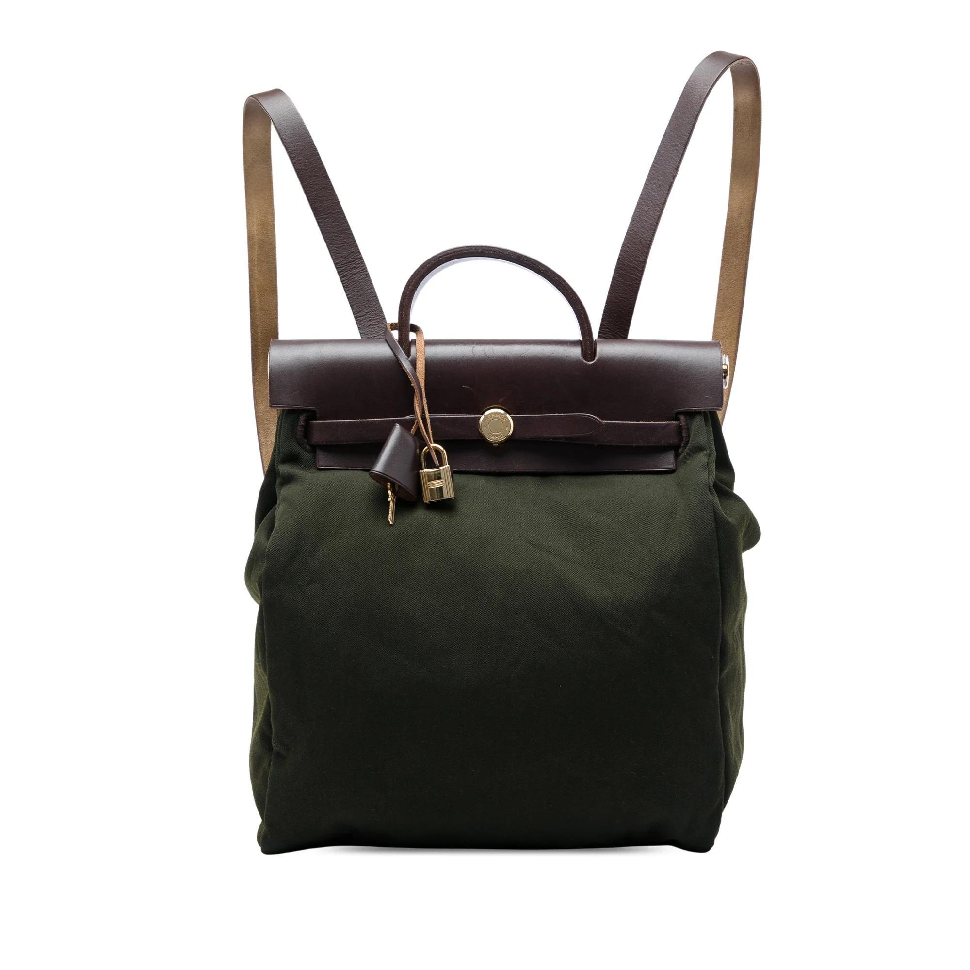 Herbag leather backpack