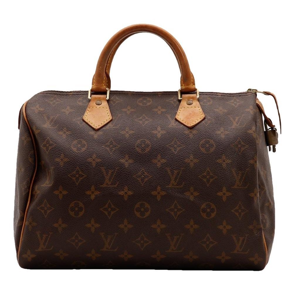 Speedy leather handbag