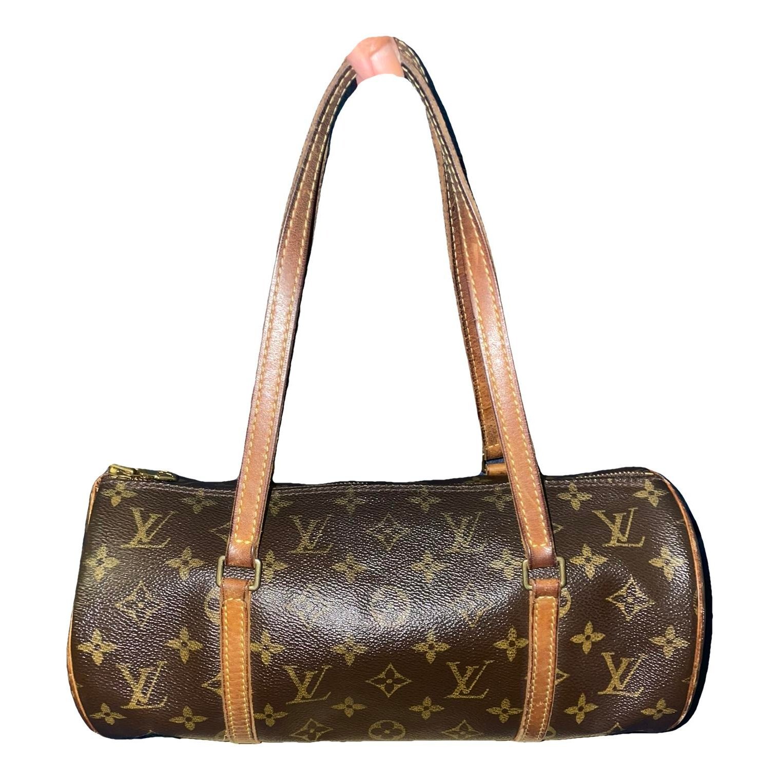 Papillon leather handbag