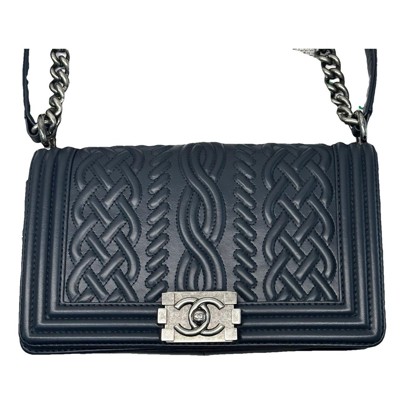 Boy leather crossbody bag