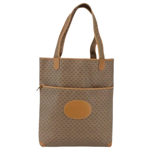 Leather tote