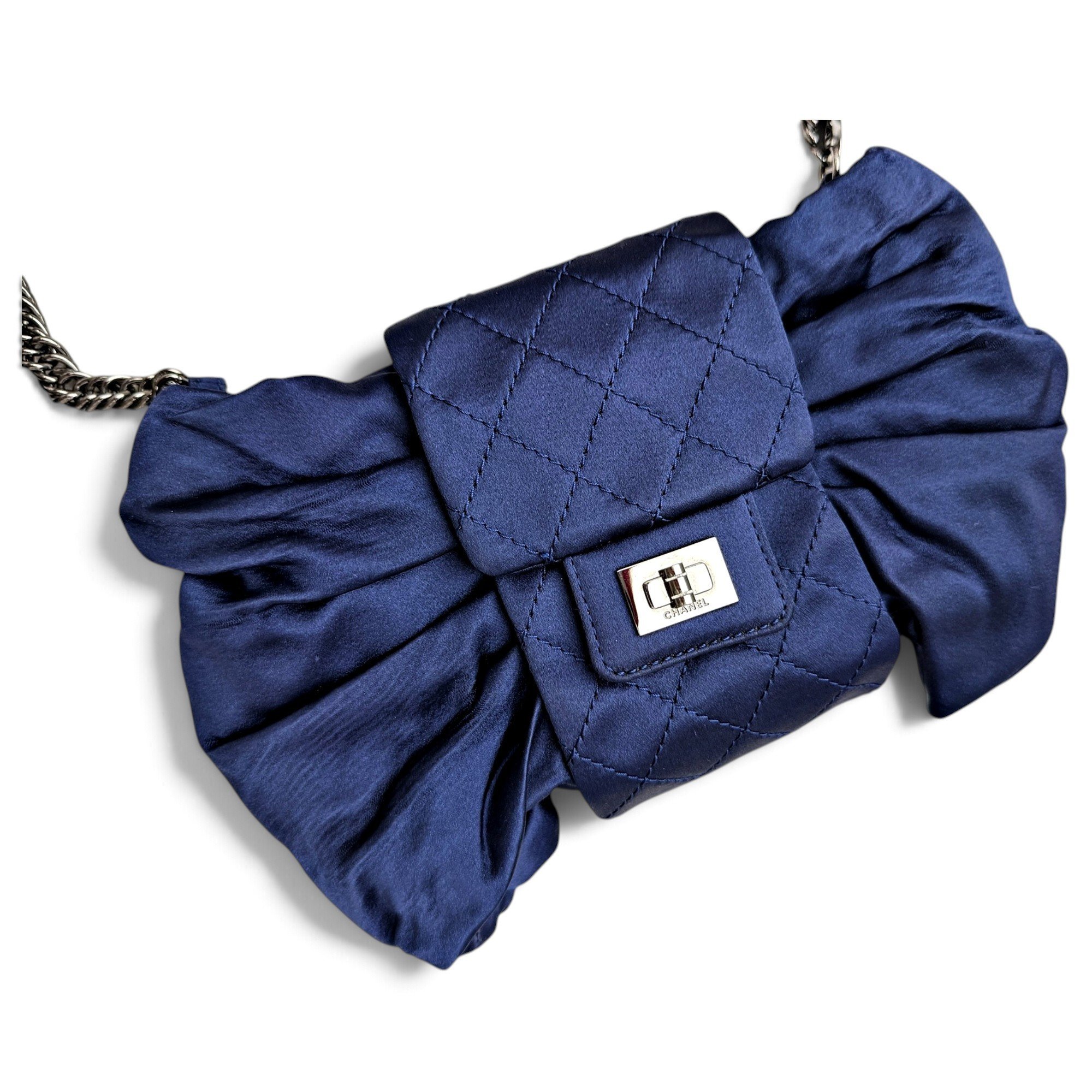 Silk crossbody bag