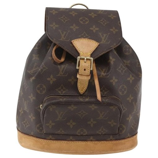 Louis Vuitton Montsouris cloth backpack