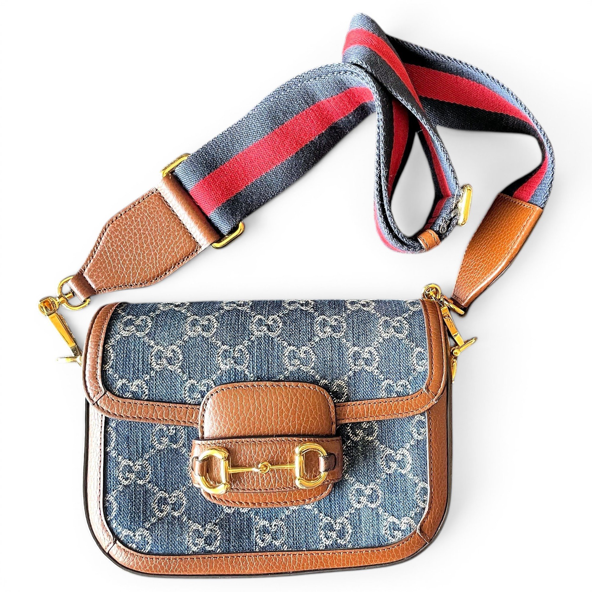 Horsebit 1955 leather handbag
