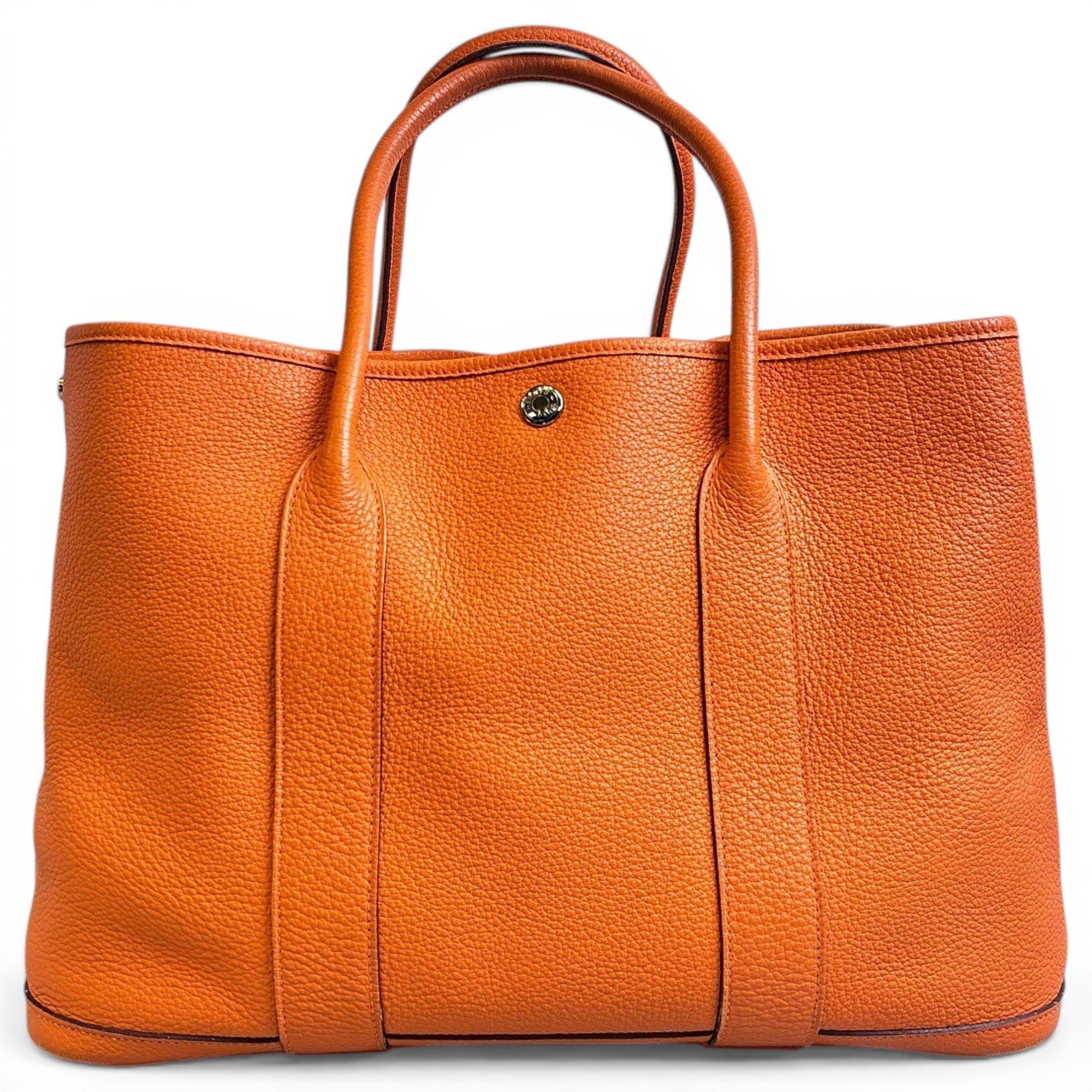 Garden Party leather handbag