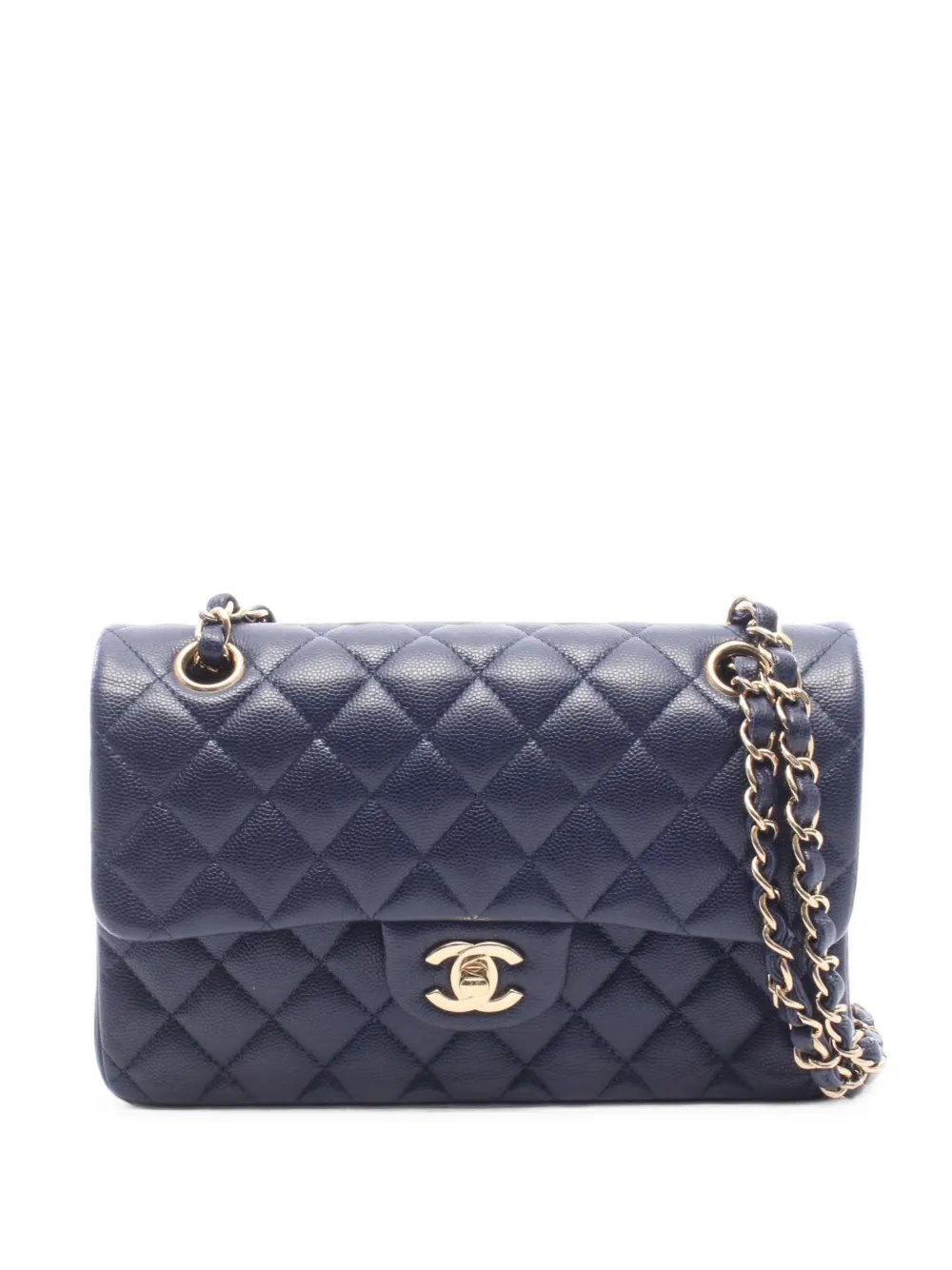2021-2022 Matelassé double flap shoulder bag