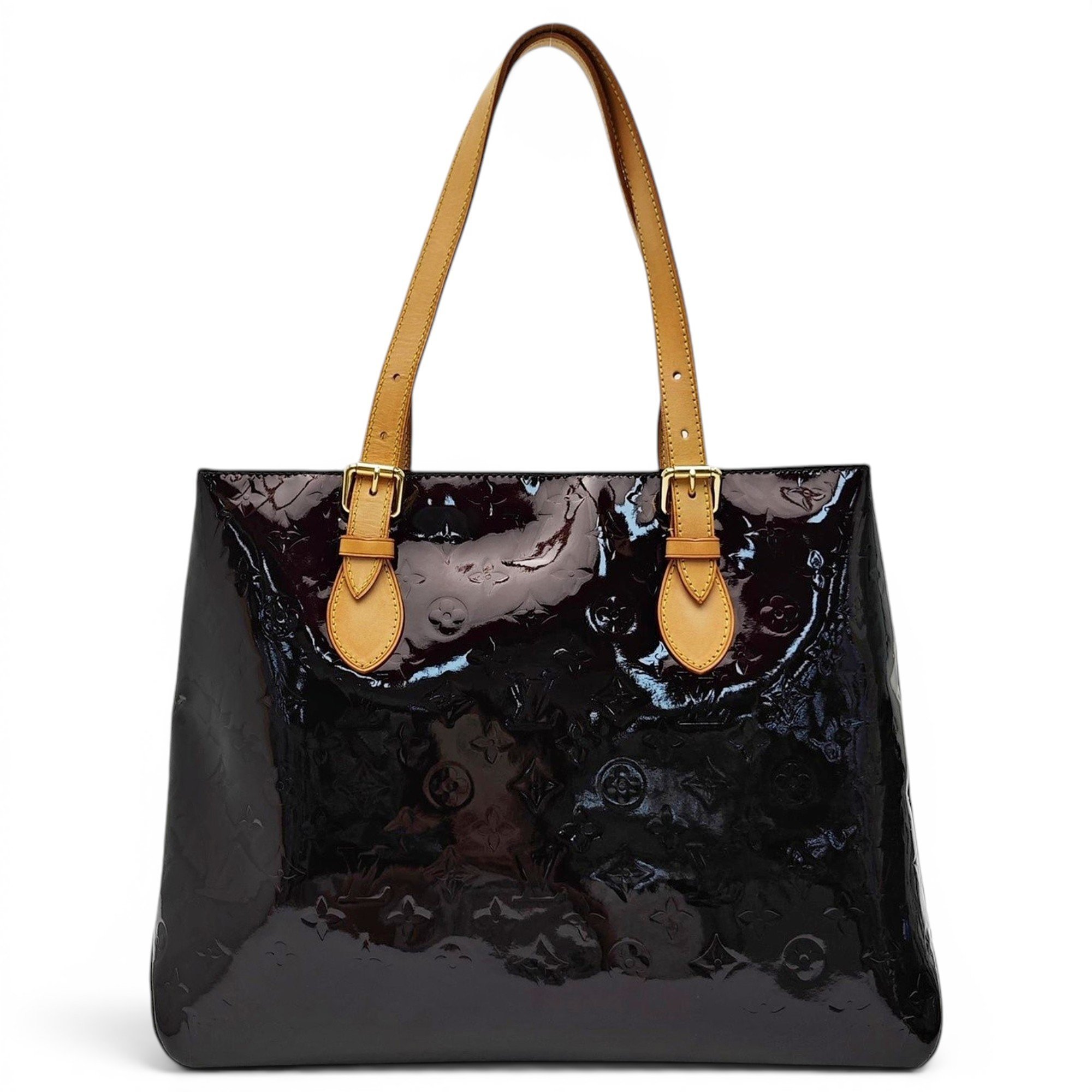 Brentwood patent leather handbag