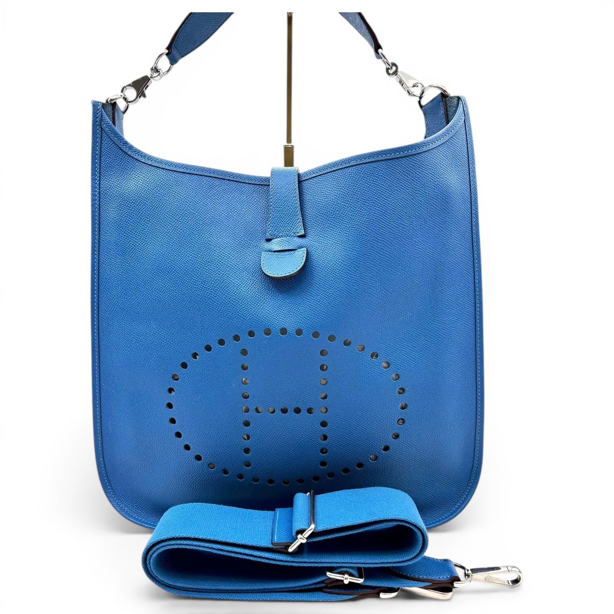 Evelyne leather handbag