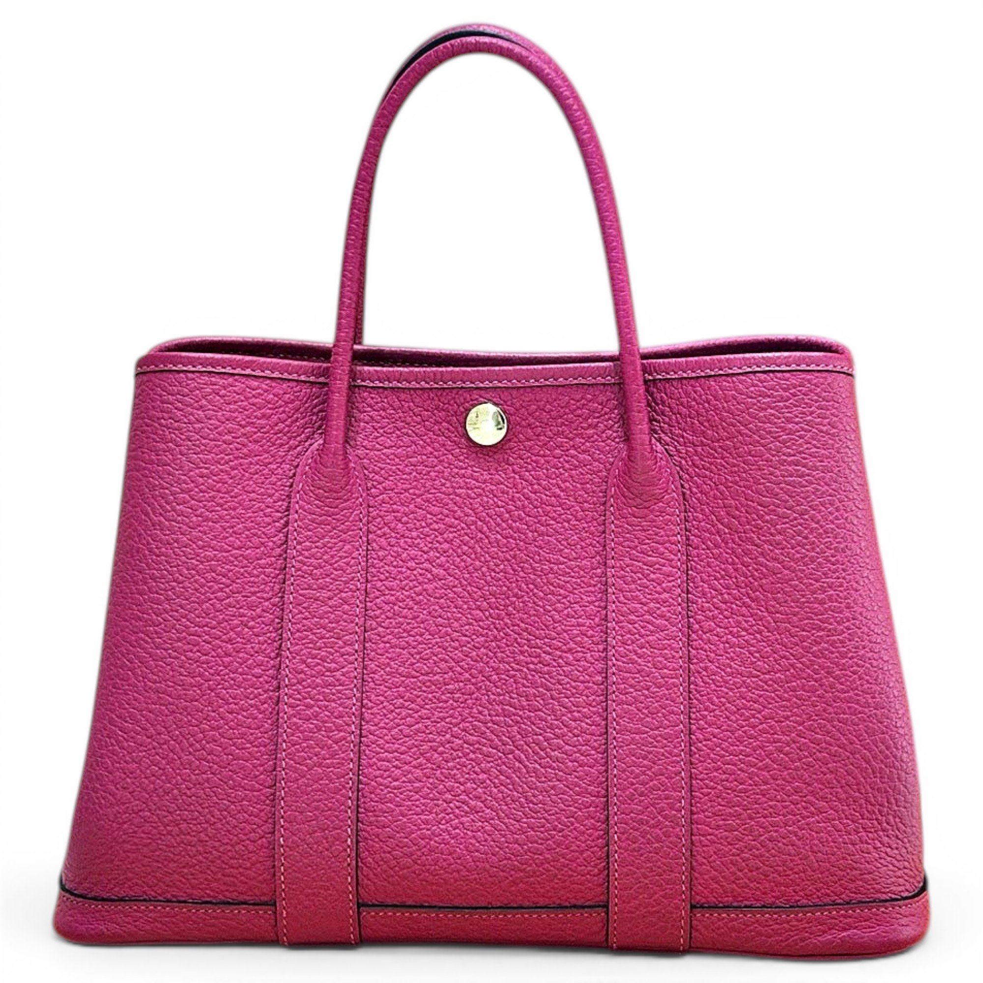 Garden Party leather handbag