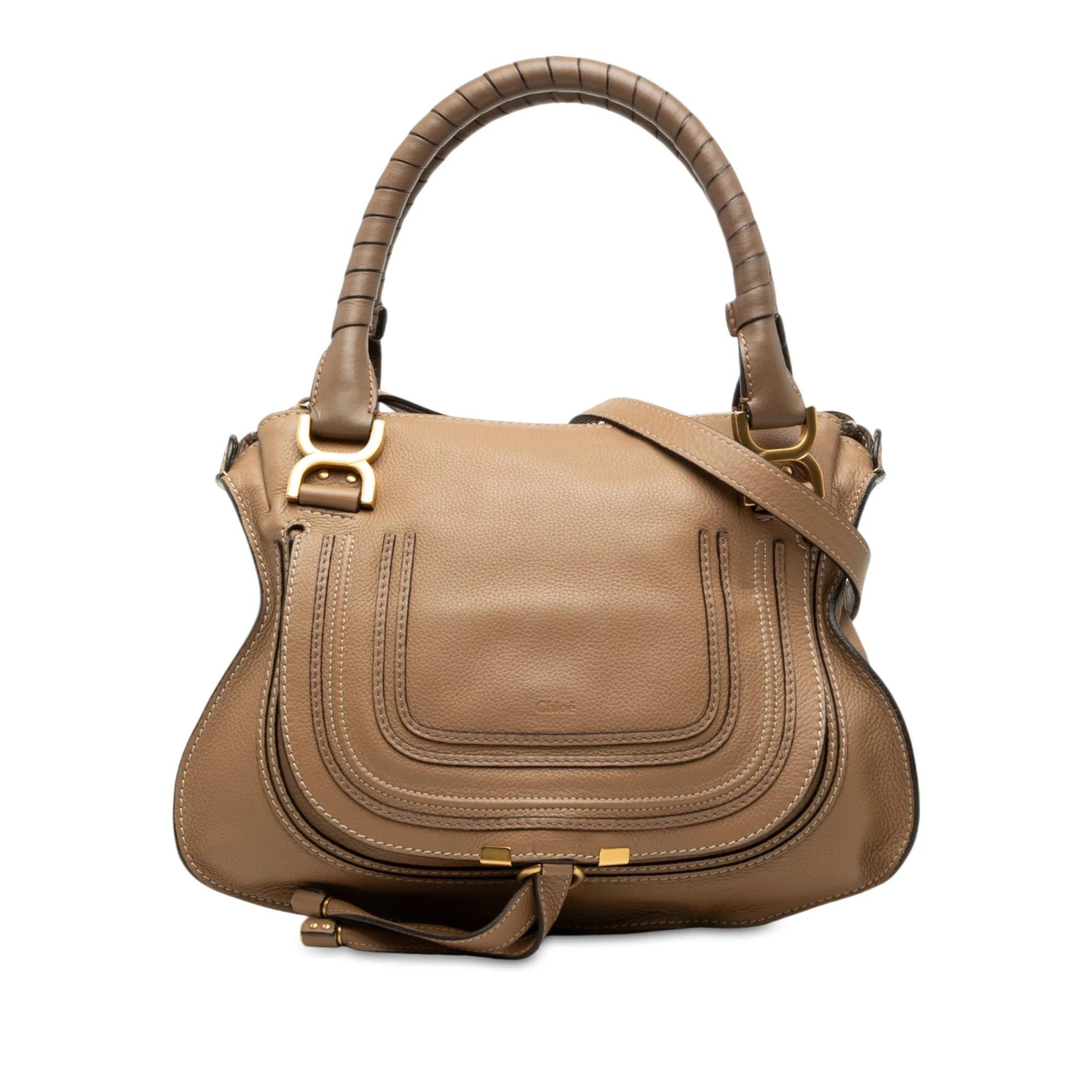 Marcie pony-style calfskin handbag