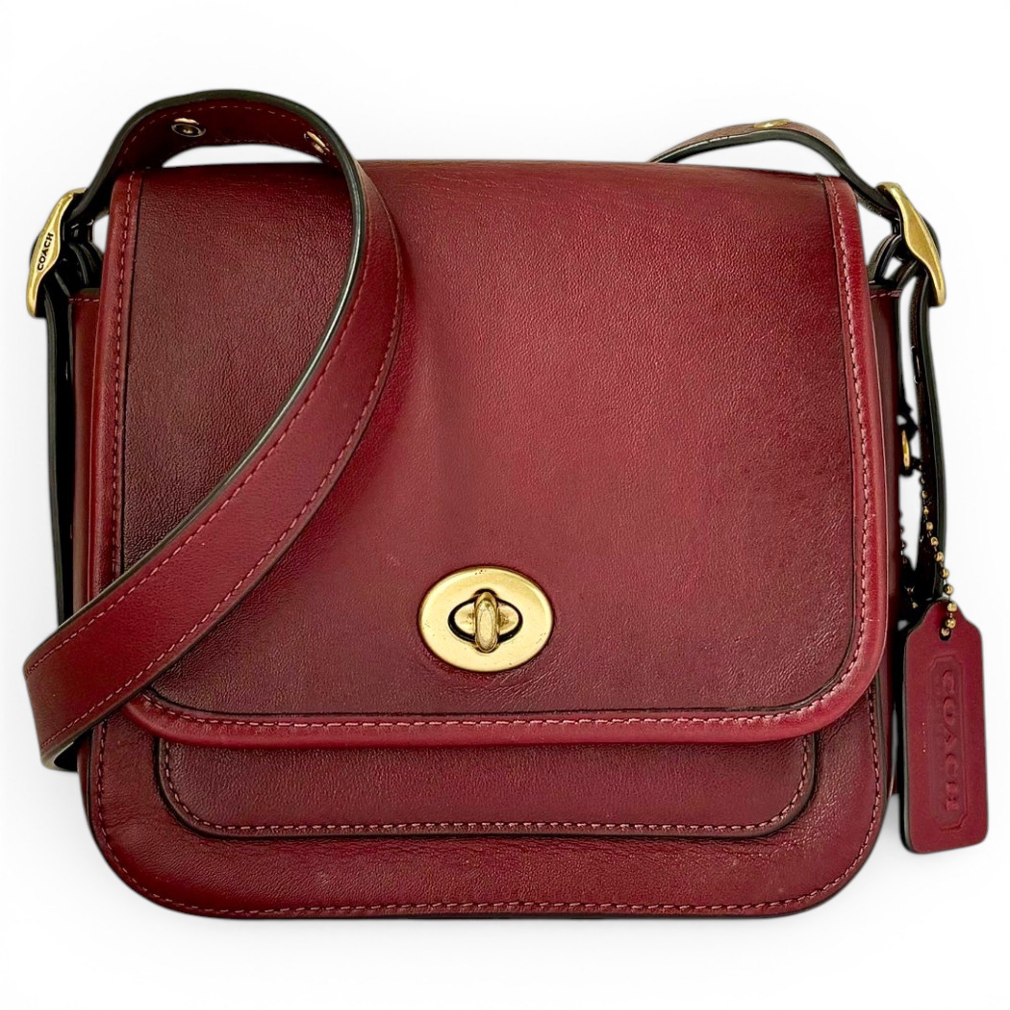 Leather crossbody bag