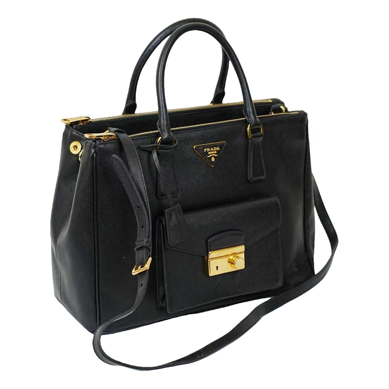 Leather handbag